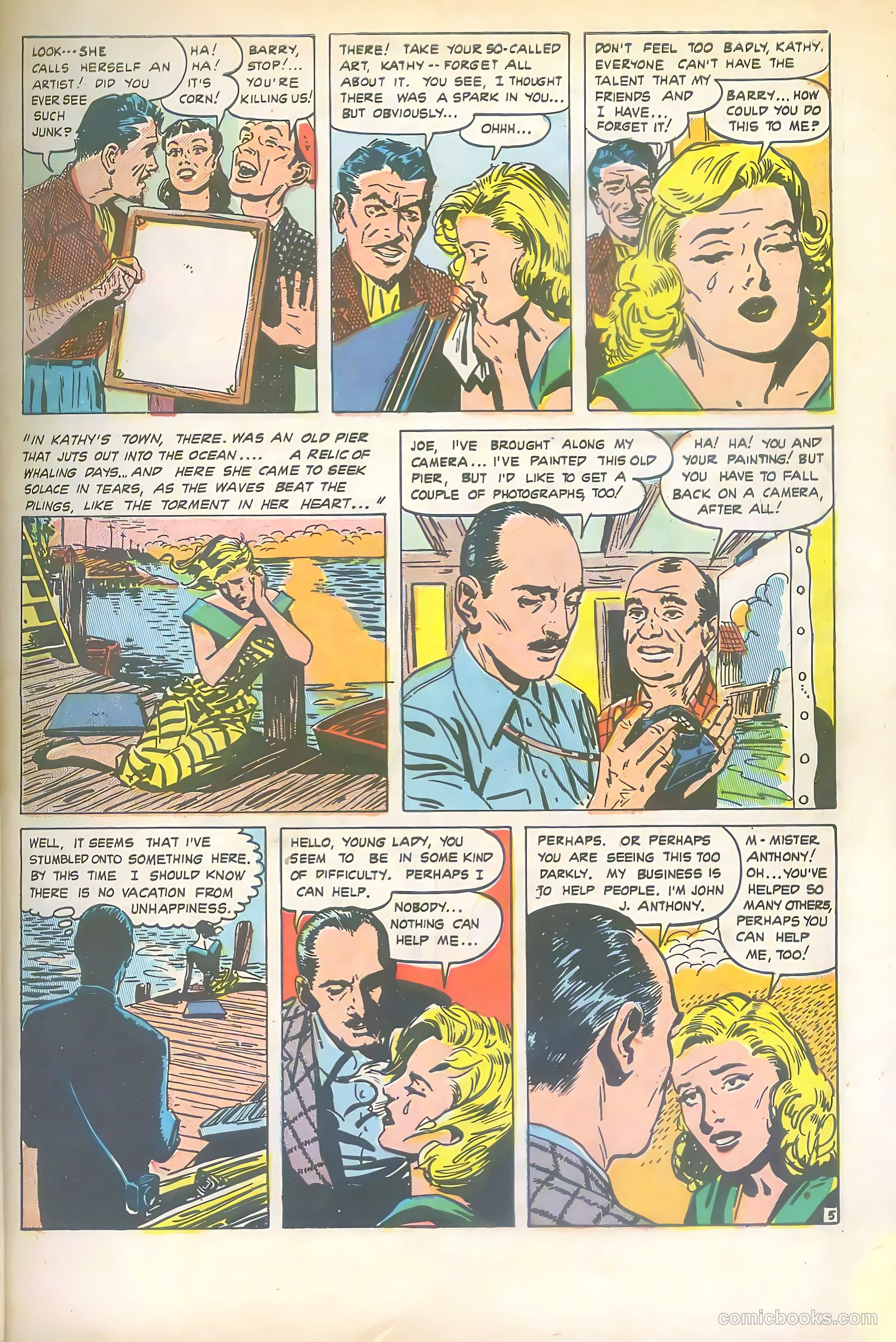 Mr. Anthony's Love Clinic #3 (1950, Hillman) — page 7 of 52
