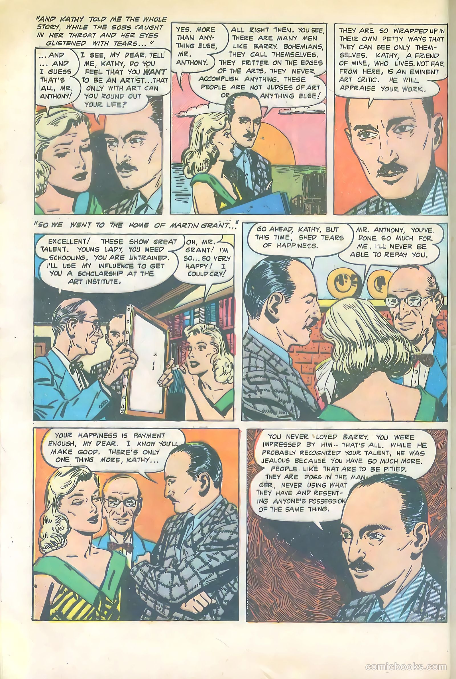 Mr. Anthony's Love Clinic #3 (1950, Hillman) — page 8 of 52