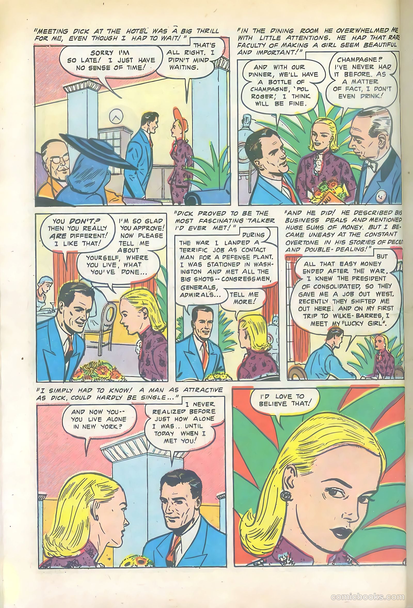 Mr. Anthony's Love Clinic #3 (1950, Hillman) — page 22 of 52