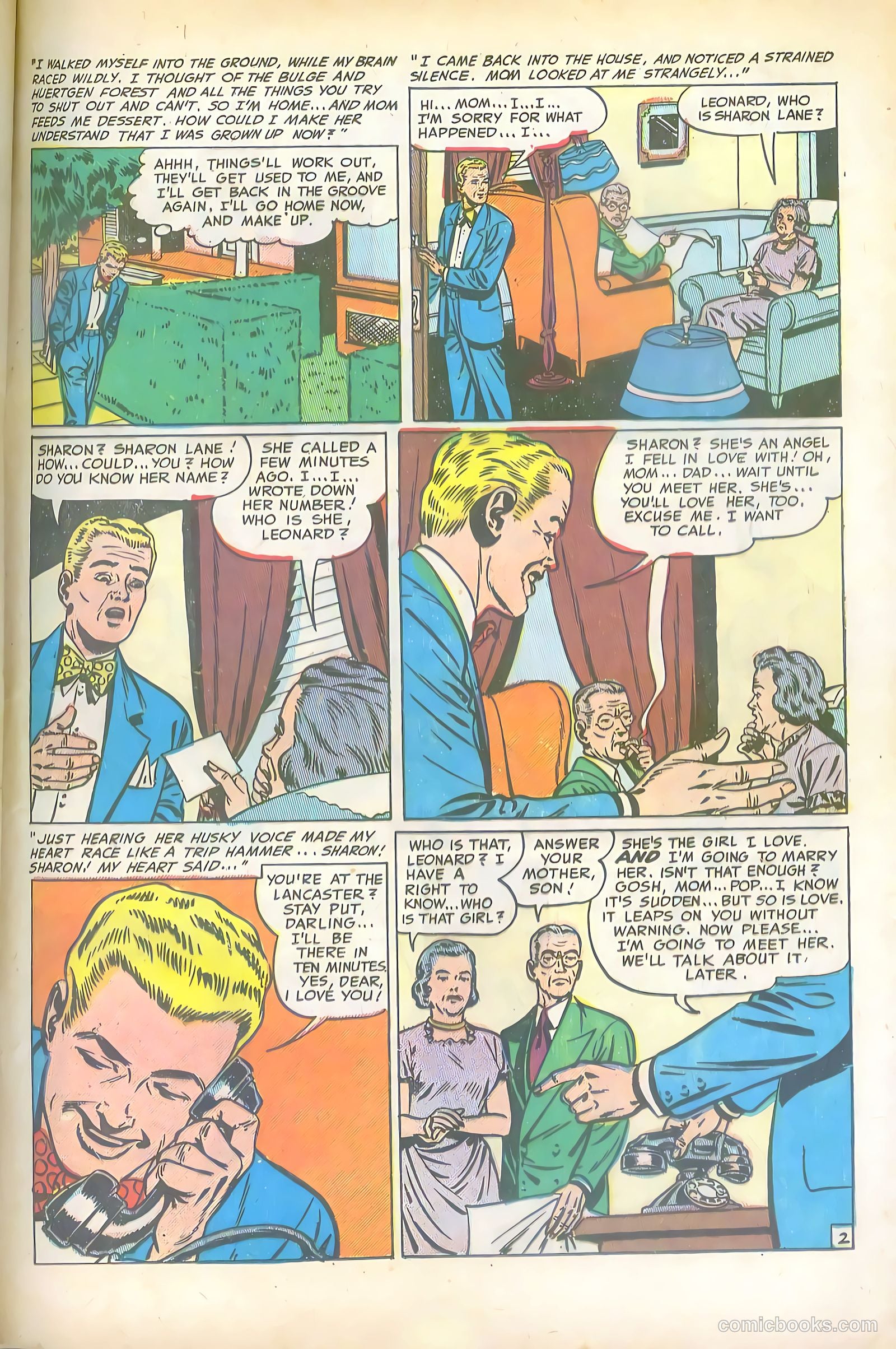 Mr. Anthony's Love Clinic #3 (1950, Hillman) — page 33 of 52