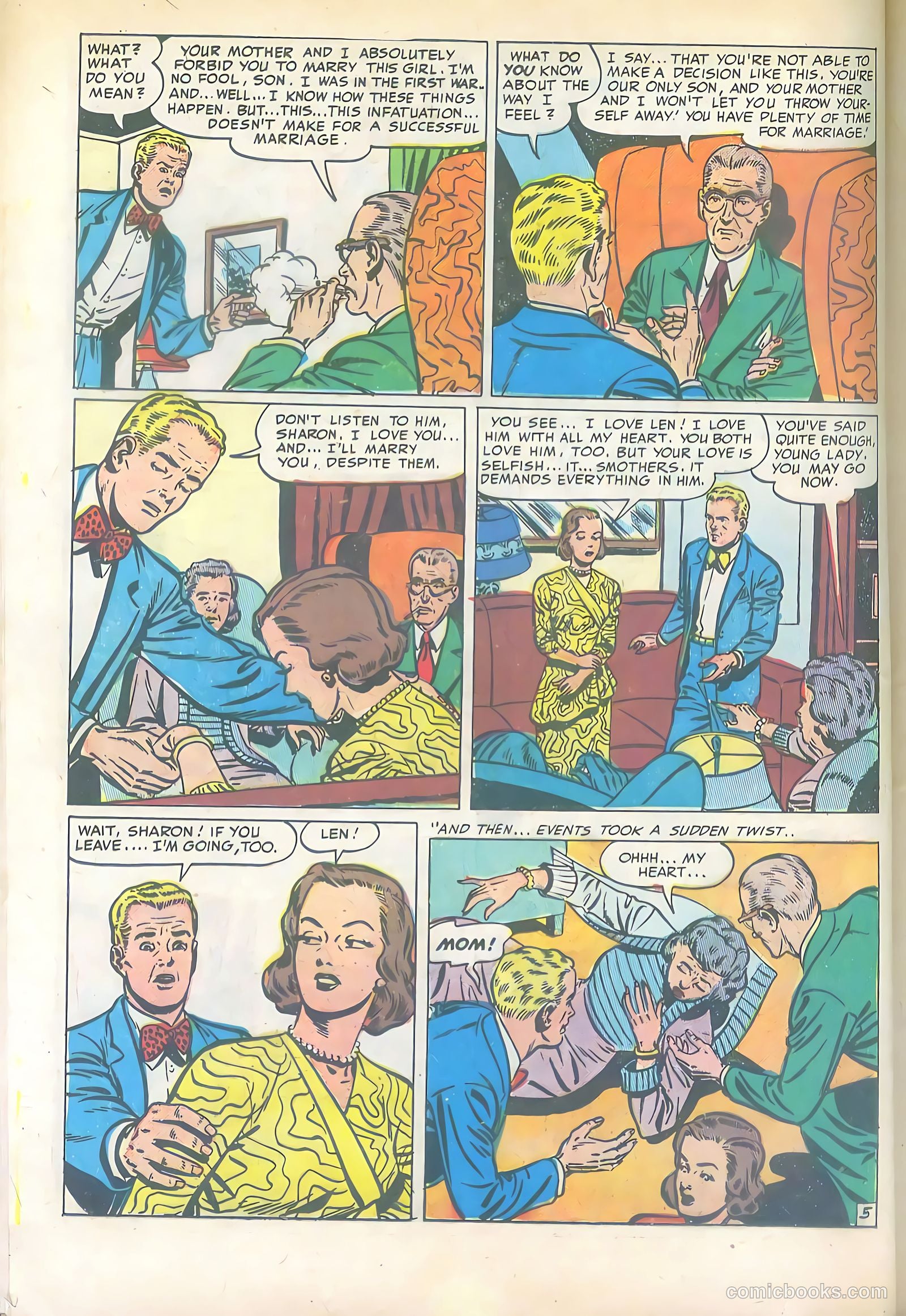 Mr. Anthony's Love Clinic #3 (1950, Hillman) — page 36 of 52