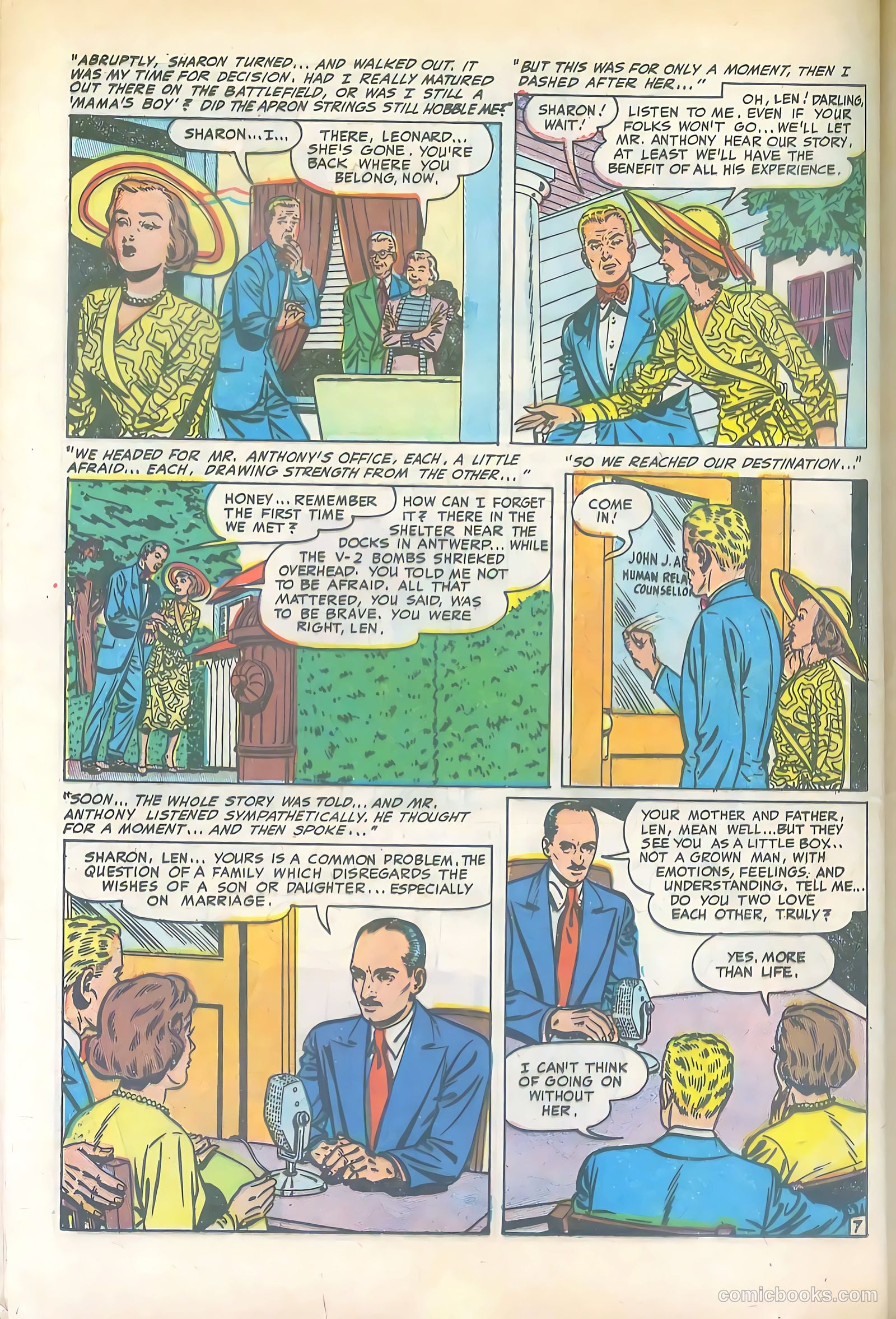 Mr. Anthony's Love Clinic #3 (1950, Hillman) — page 38 of 52