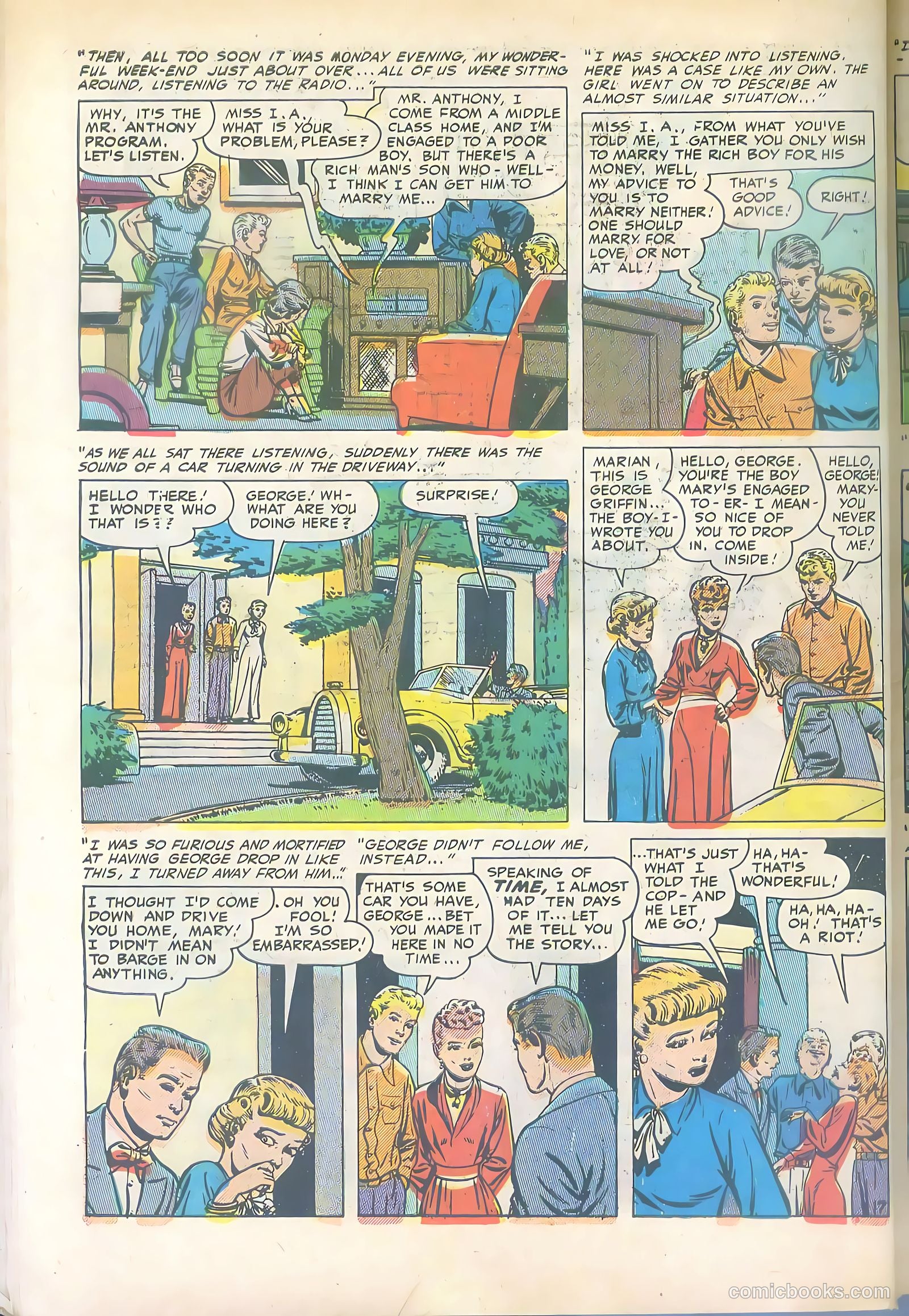 Mr. Anthony's Love Clinic #3 (1950, Hillman) — page 48 of 52