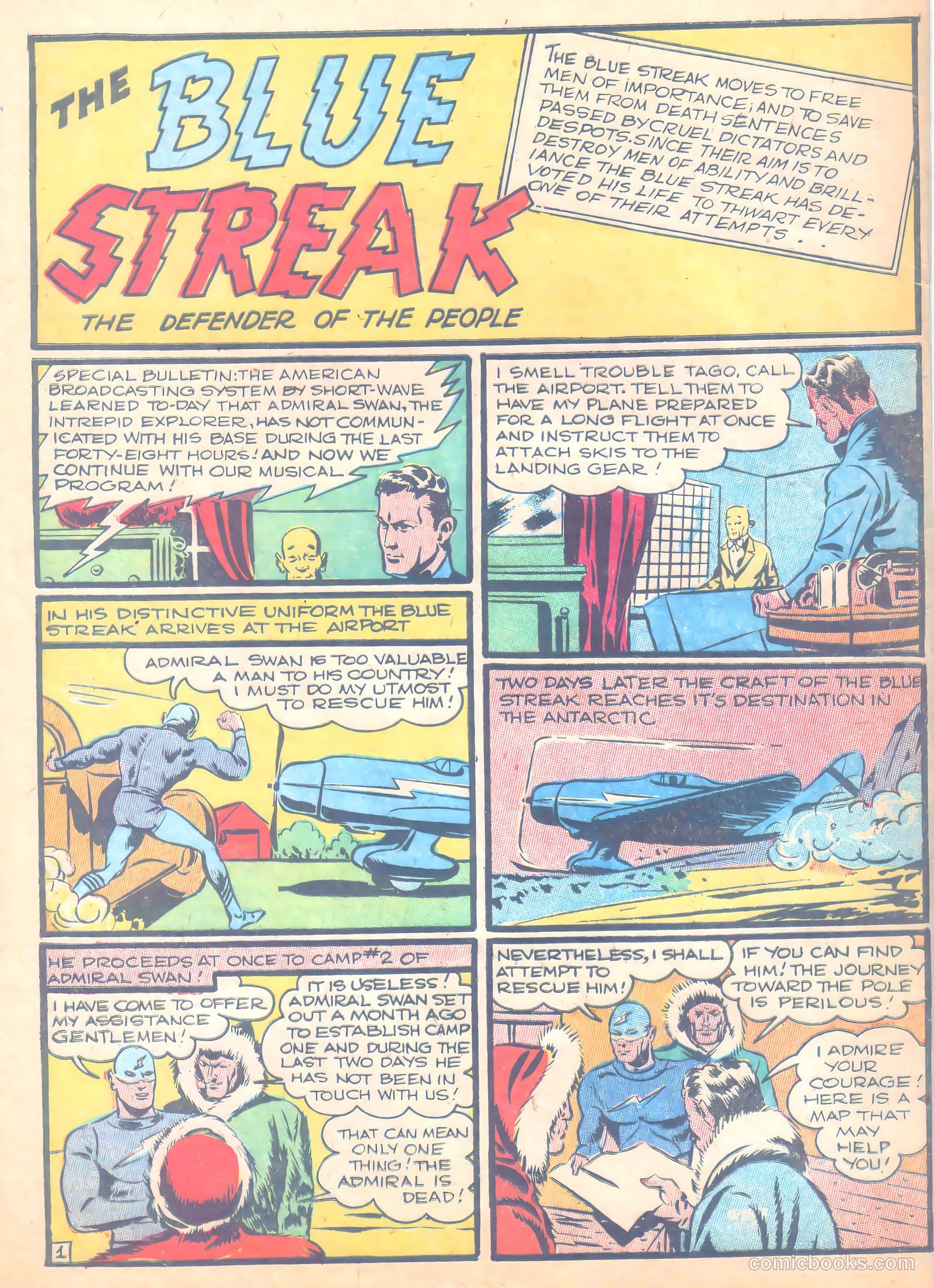 Mr. Miracle Comics #4 (1944) — page 8 of 36