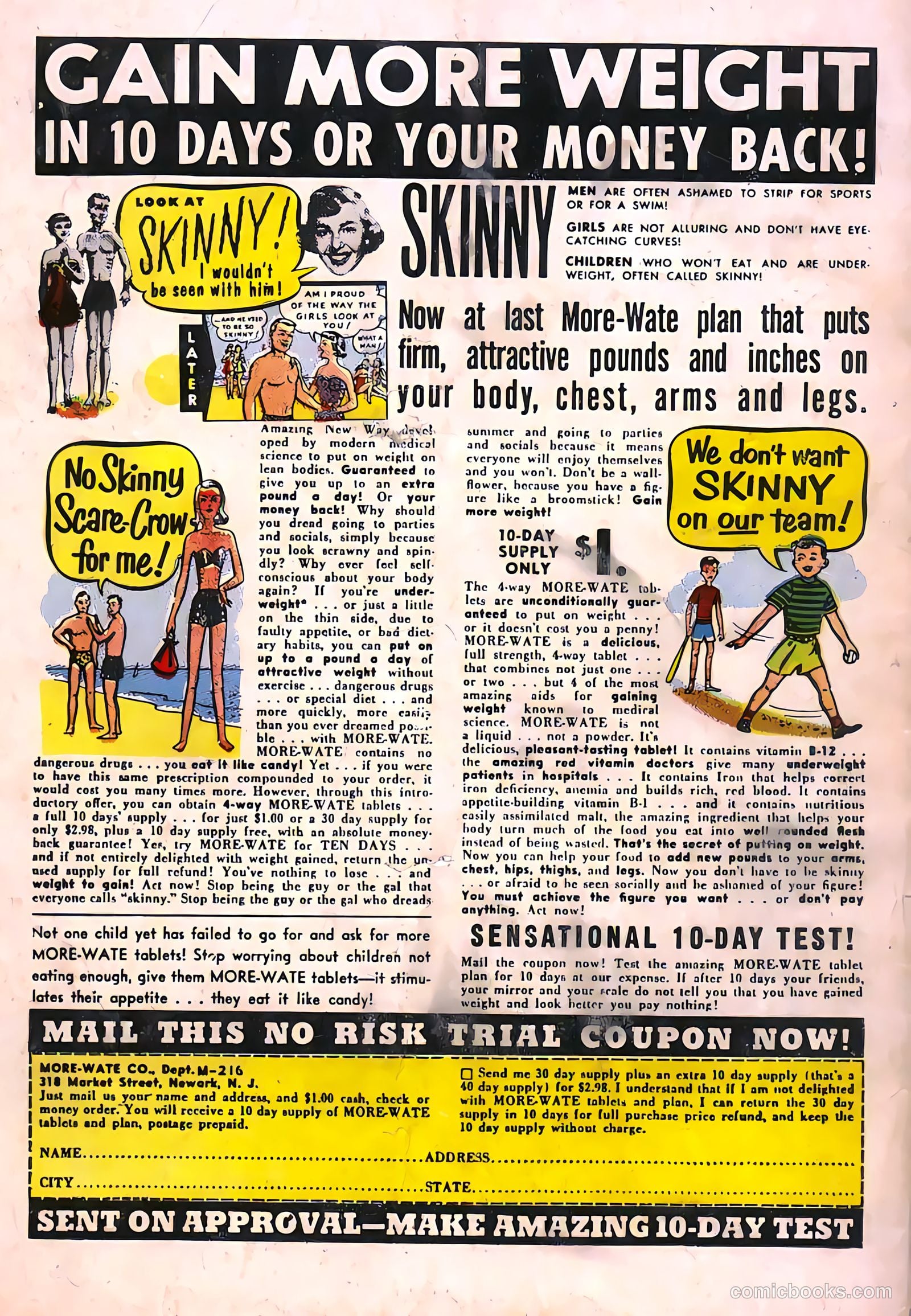 Mr. Muscles #23 (1956) — page 36 of 36