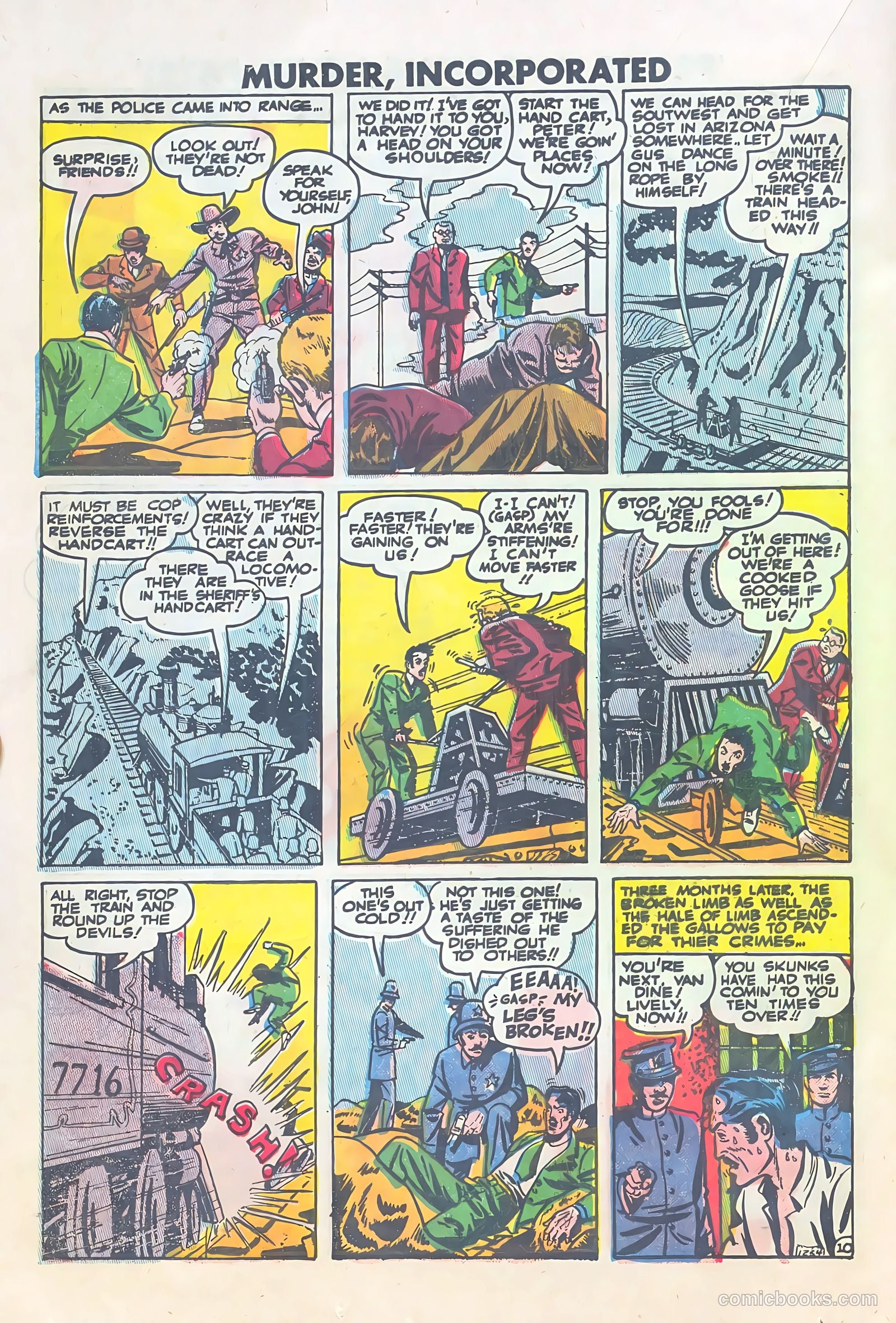 Murder Incorporated #13 (1949) — page 20 of 36
