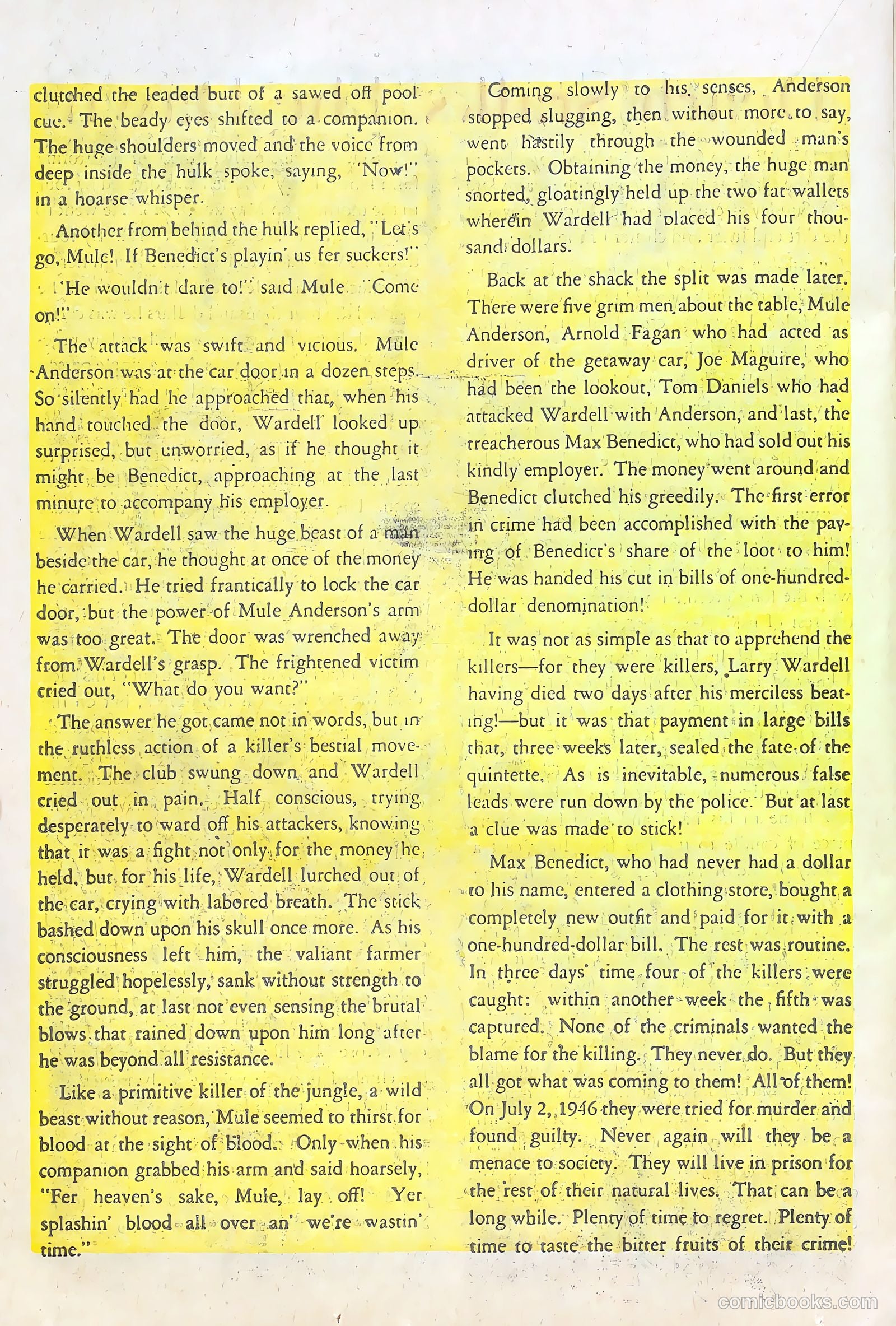 Murder Incorporated #13 (1949) — page 22 of 36