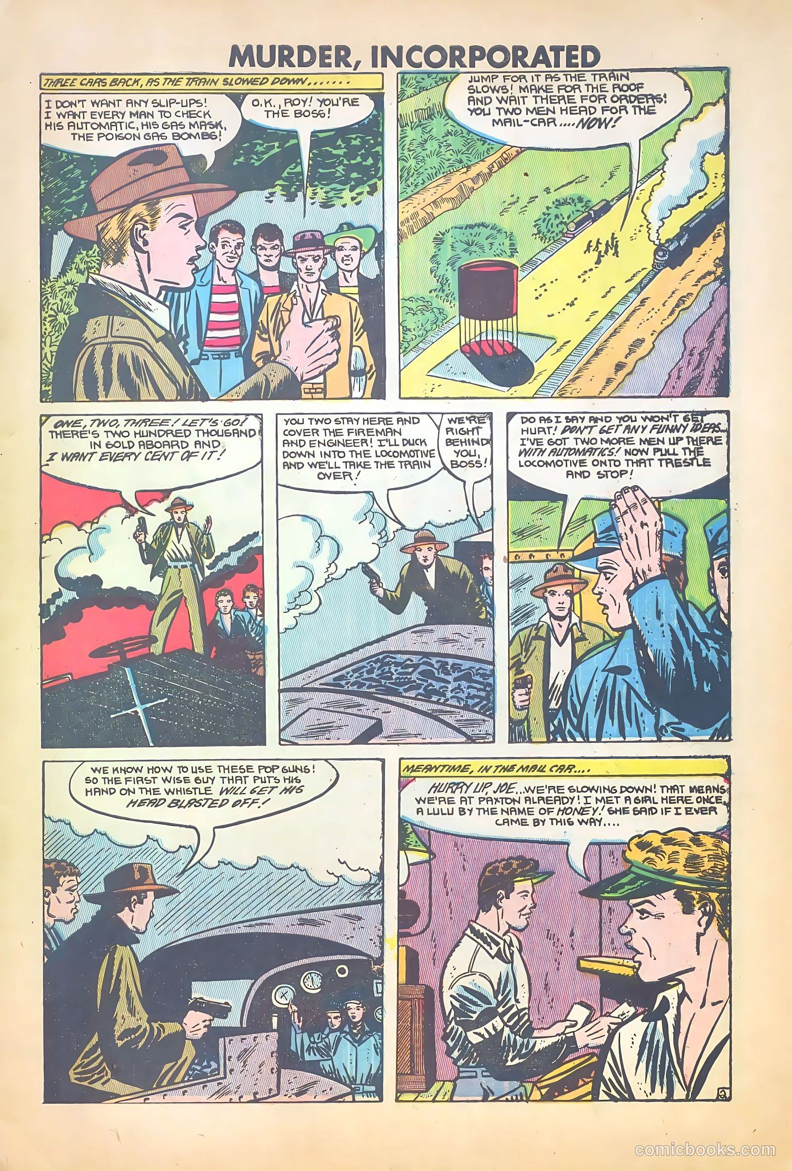 Murder Incorporated #2 (1950) — page 3 of 36
