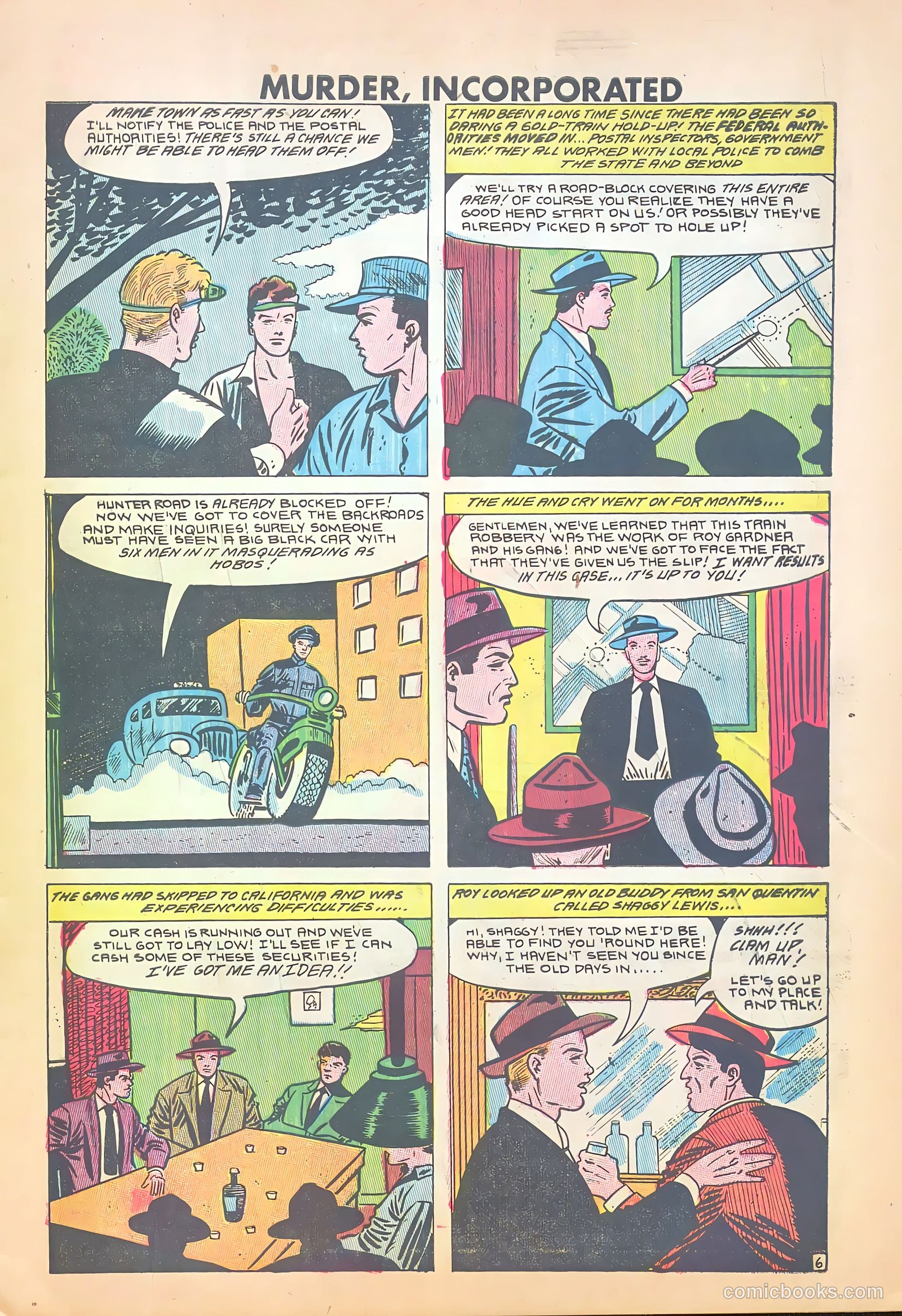 Murder Incorporated #2 (1950) — page 7 of 36