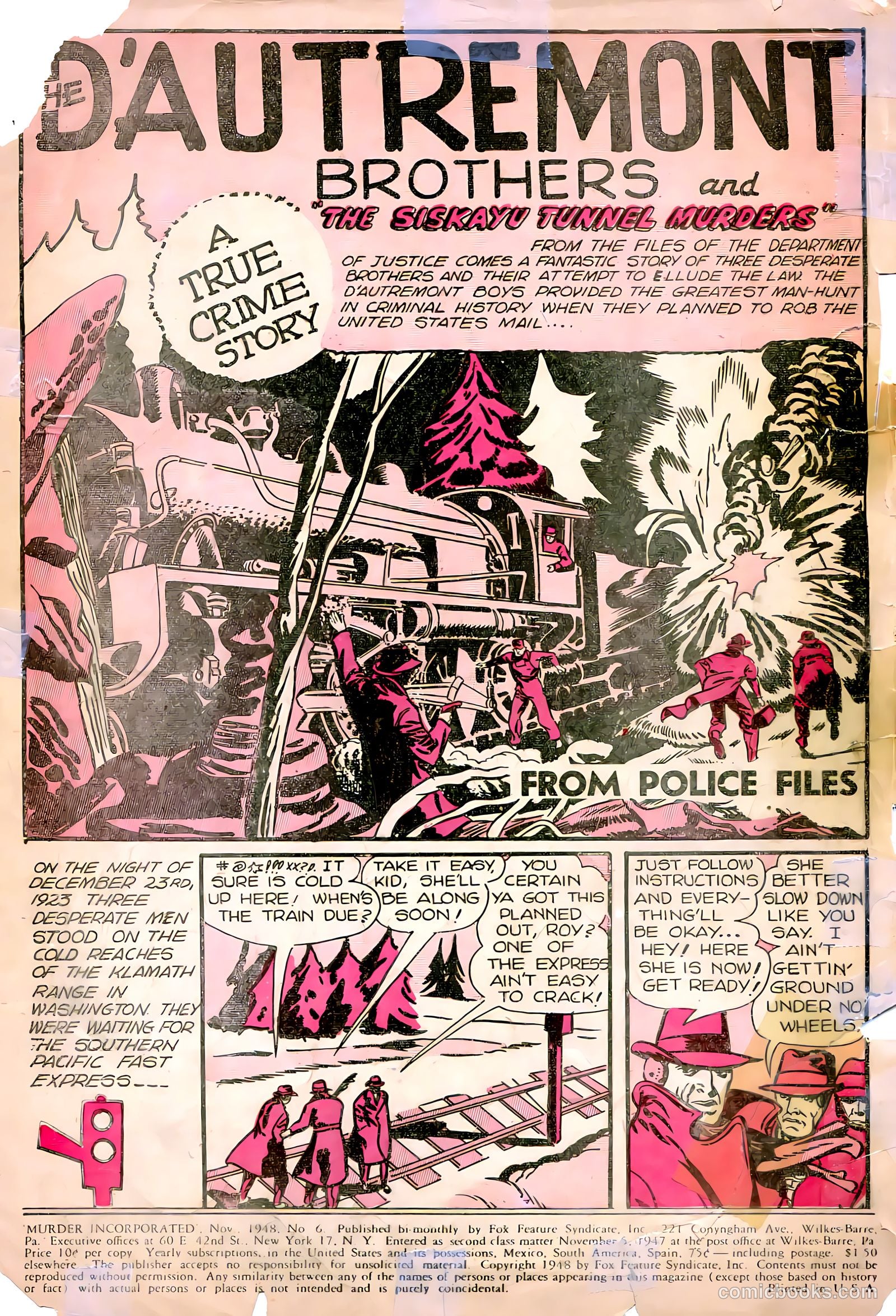 Murder Incorporated #6 (1948) — page 2 of 34