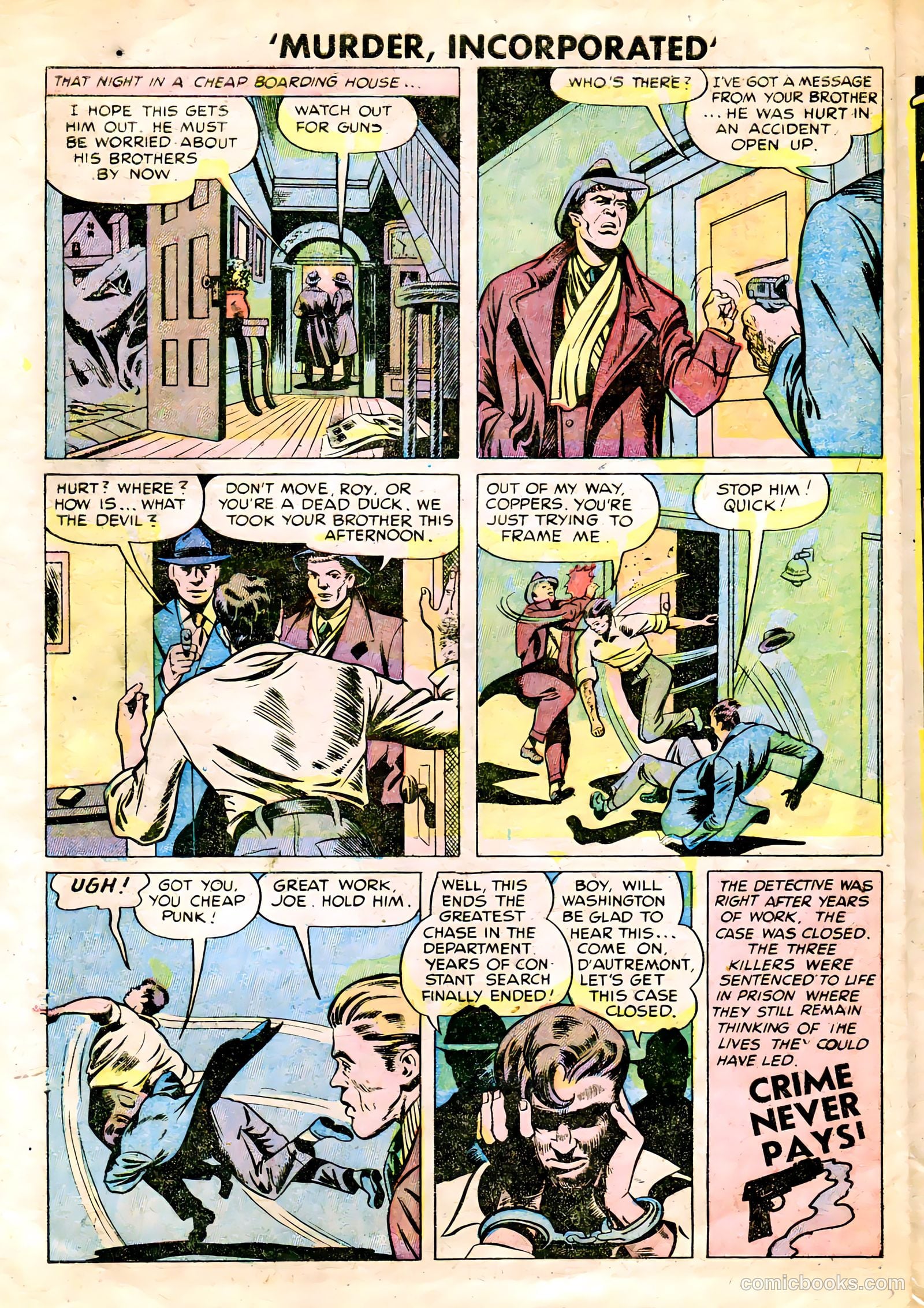 Murder Incorporated #6 (1948) — page 10 of 34