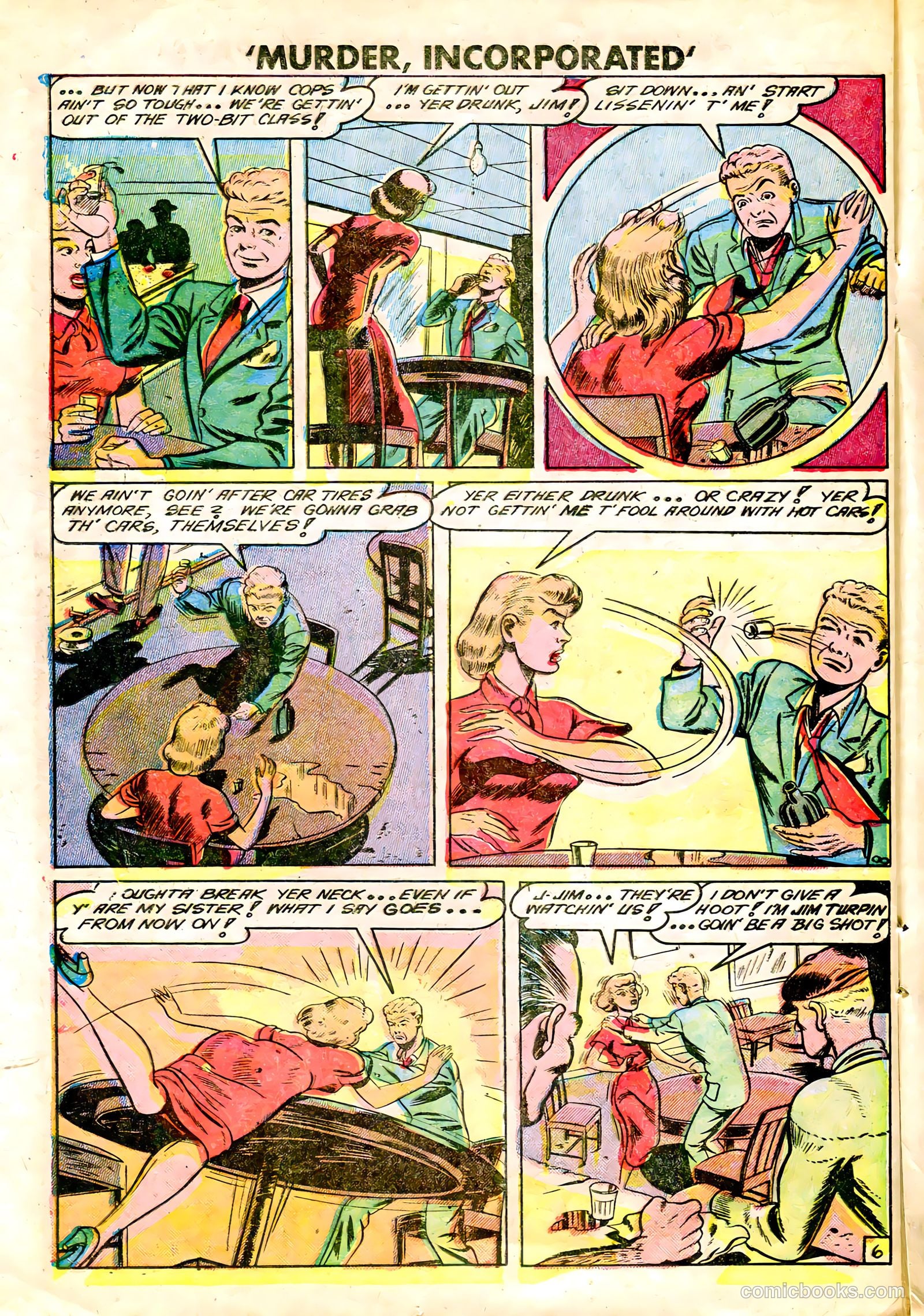 Murder Incorporated #6 (1948) — page 16 of 34