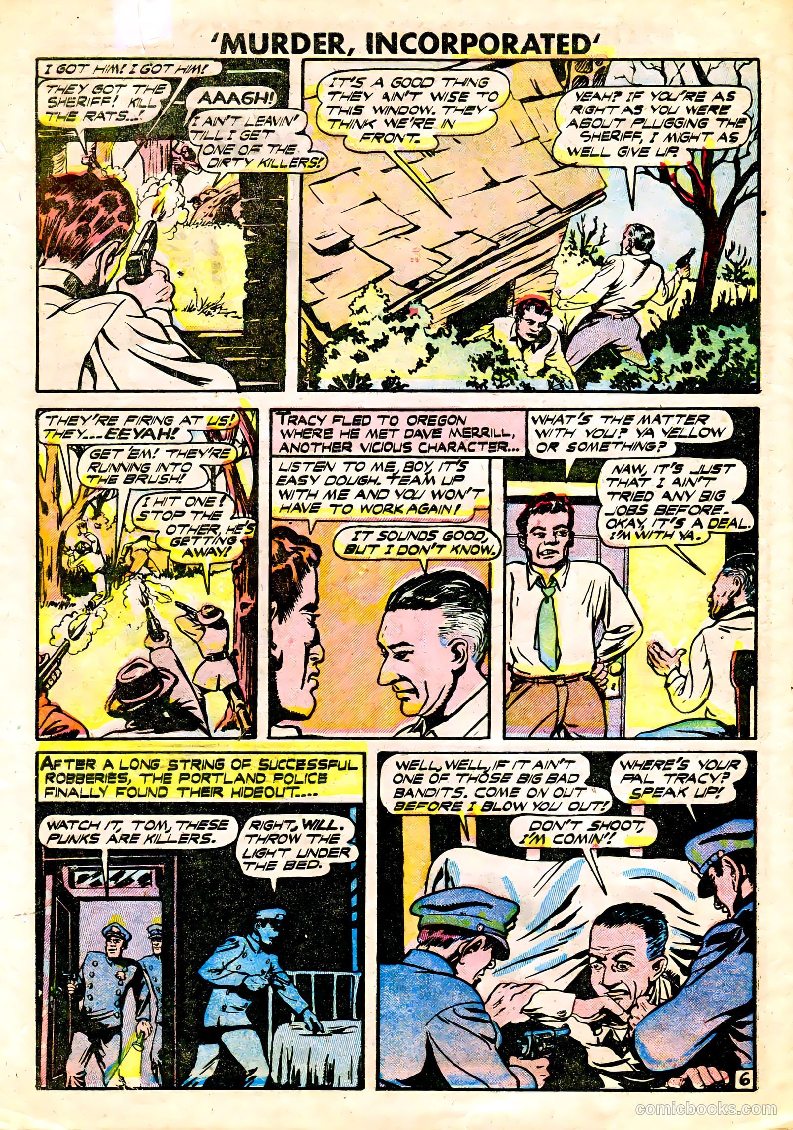 Murder Incorporated #6 (1948) — page 28 of 34