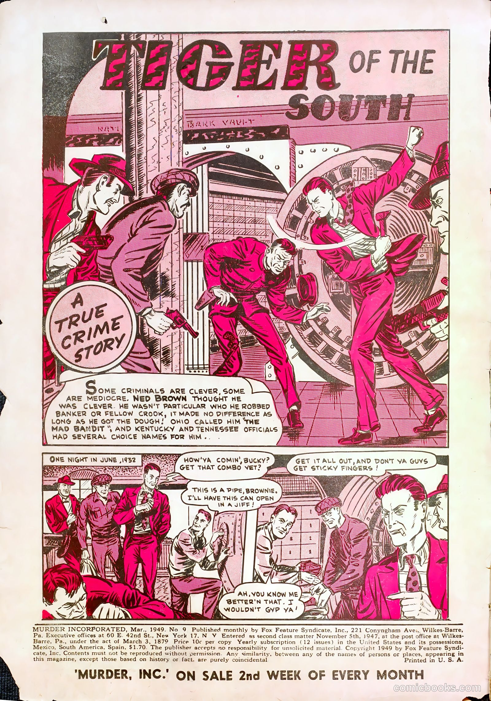 Murder Incorporated #9 (1949) — page 2 of 36