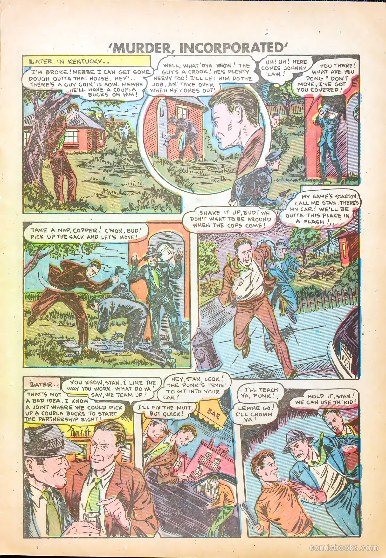 Murder Incorporated #9 (1949) — page 5 of 36