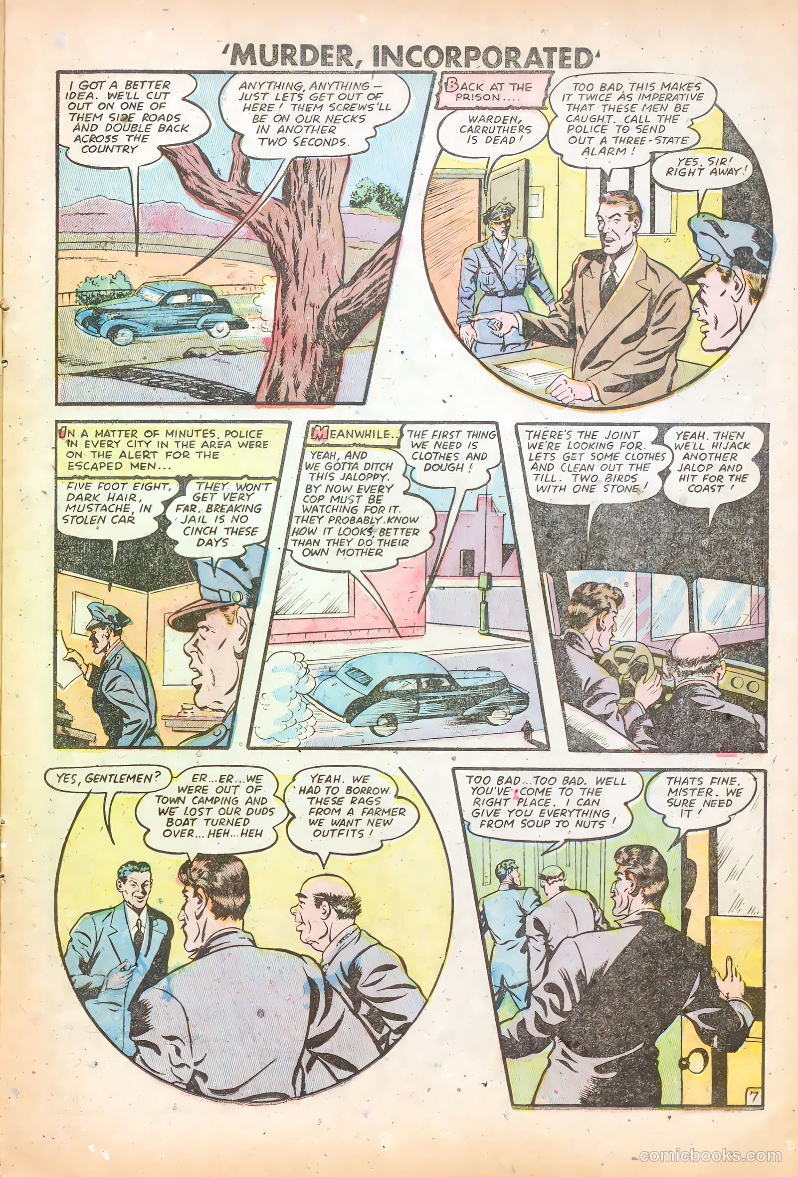 Murder Incorporated #9 (1949) — page 15 of 36