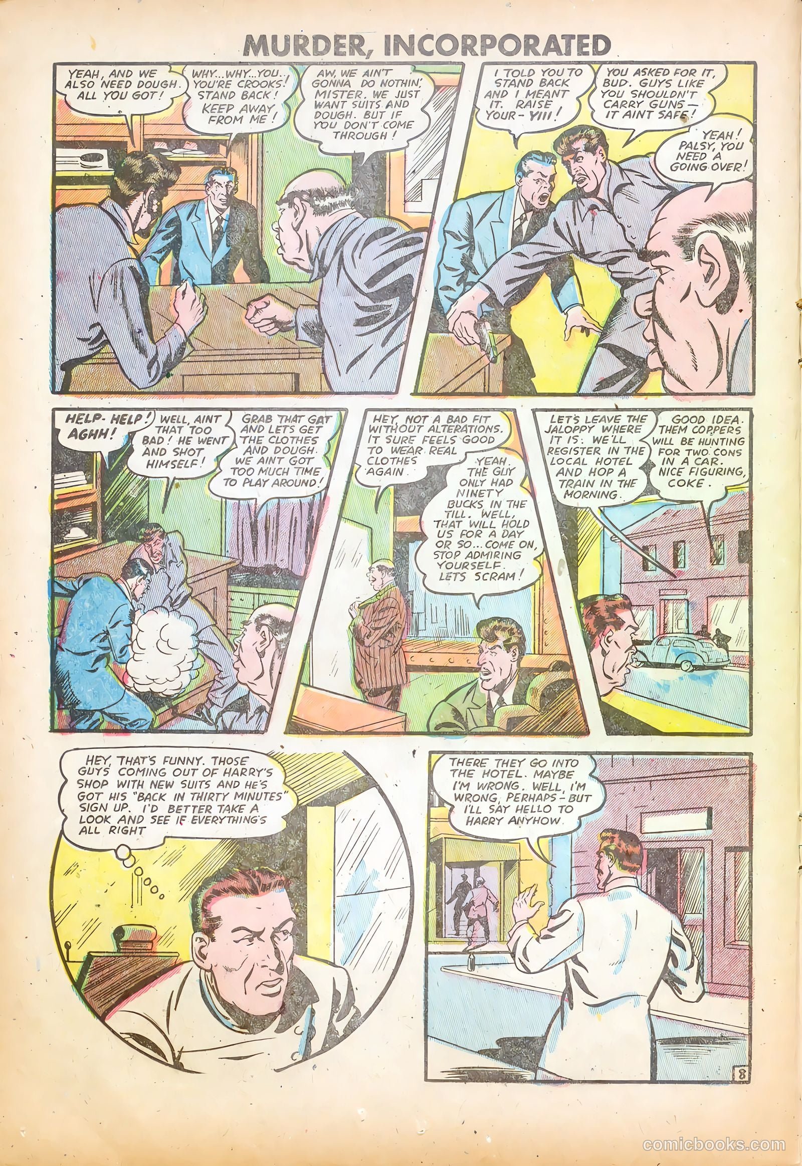 Murder Incorporated #9 (1949) — page 16 of 36