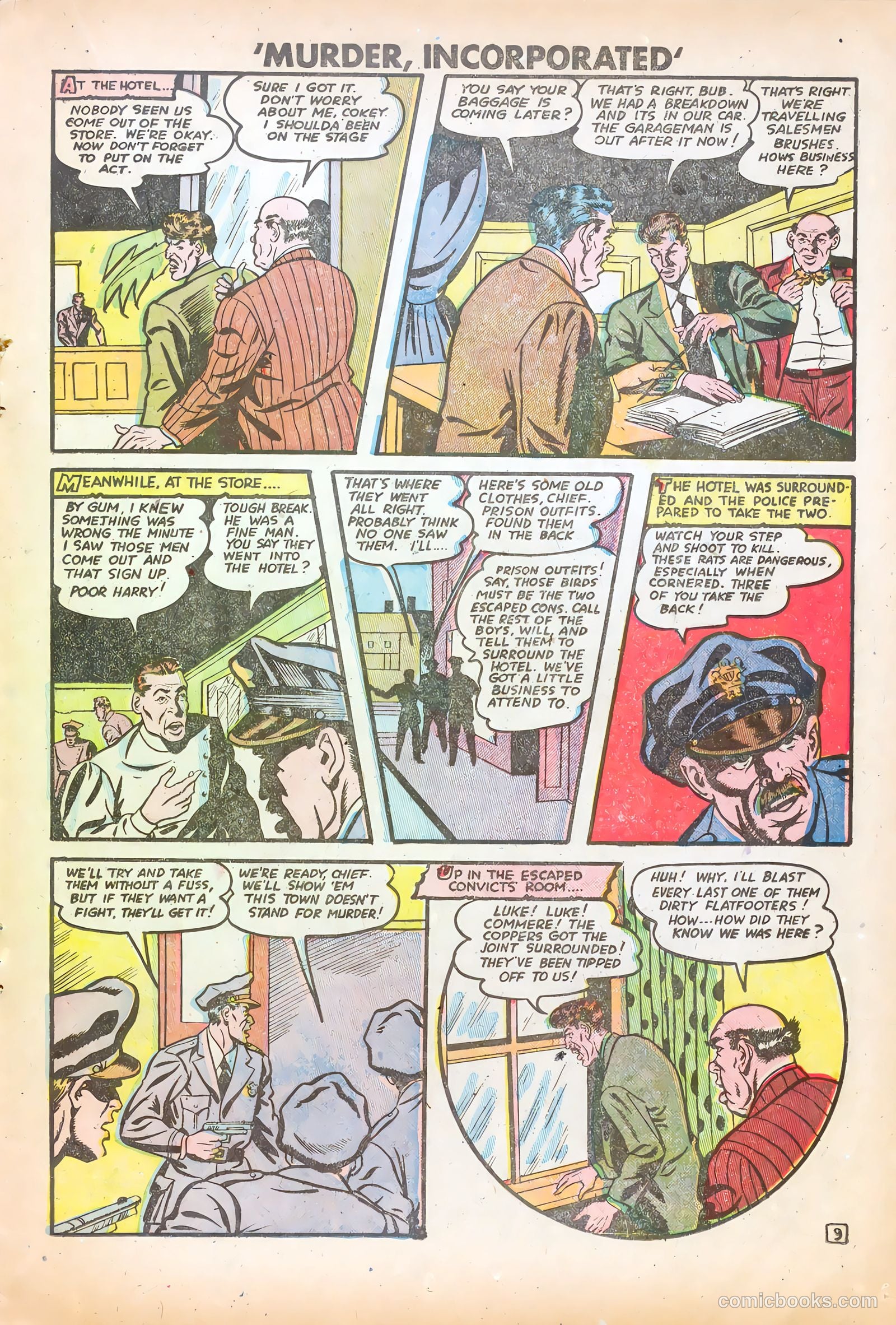 Murder Incorporated #9 (1949) — page 17 of 36