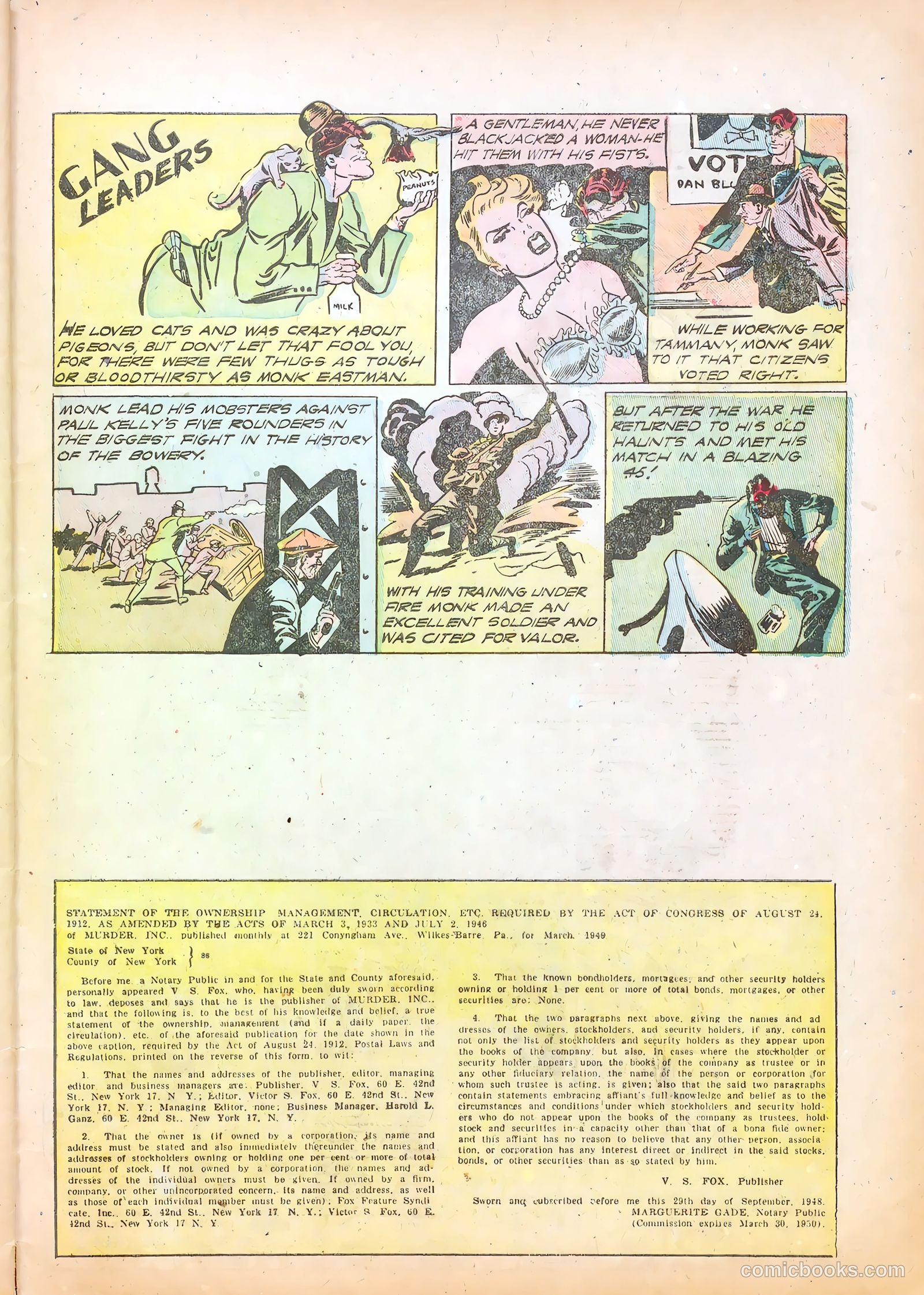 Murder Incorporated #9 (1949) — page 33 of 36