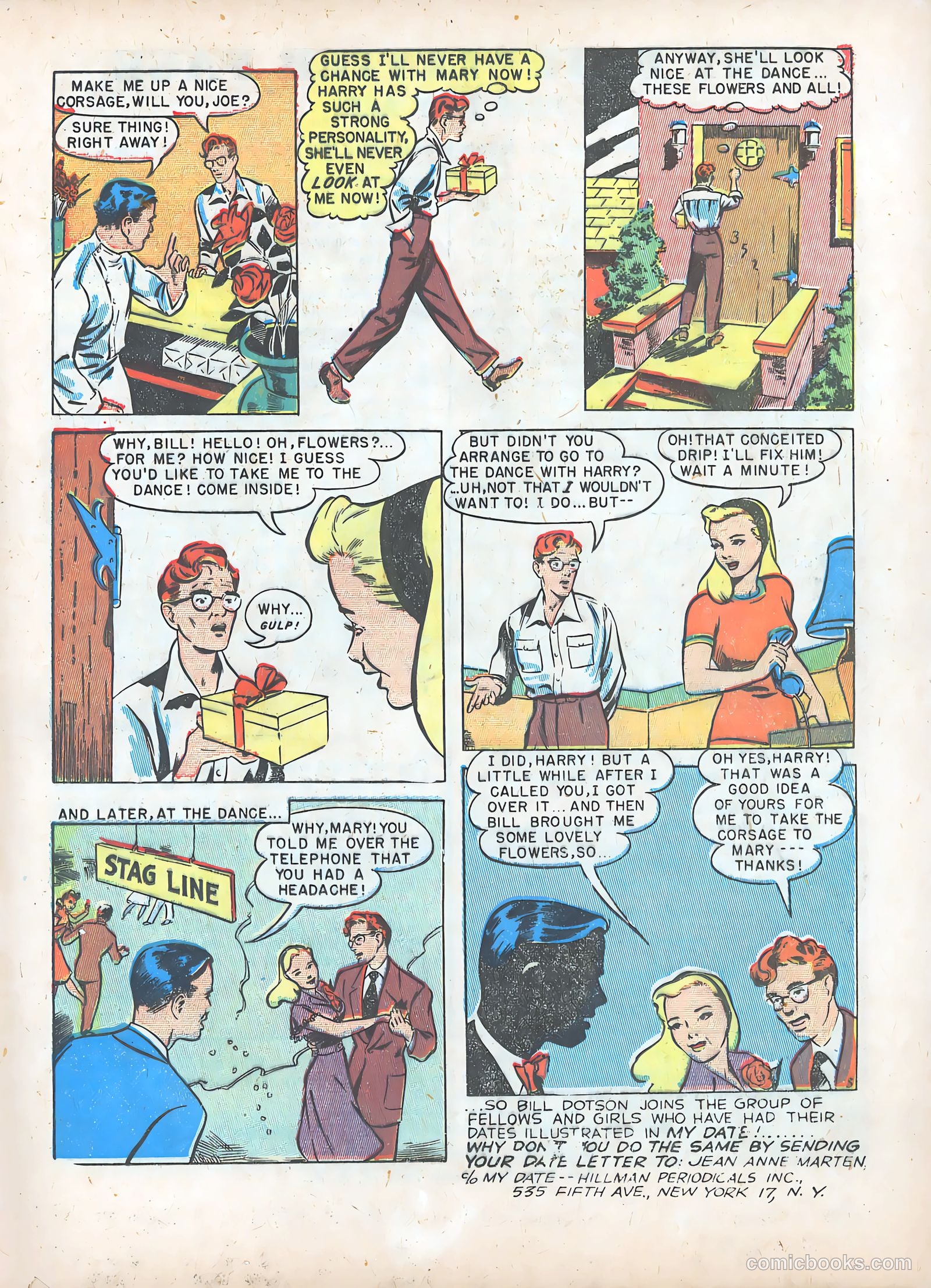 My Date Comics #4 (1948, Hillman) — page 19 of 53