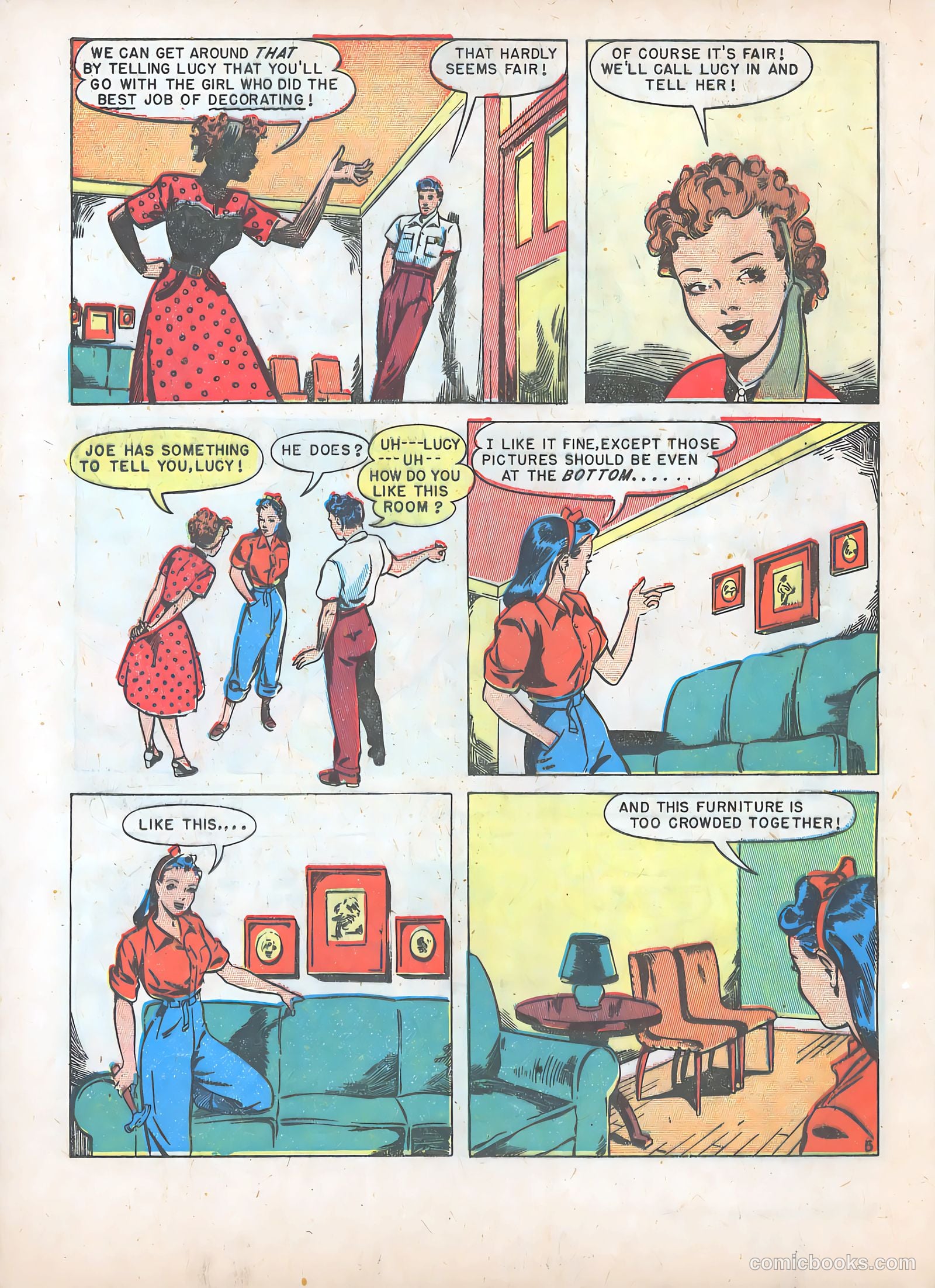 My Date Comics #4 (1948, Hillman) — page 34 of 53
