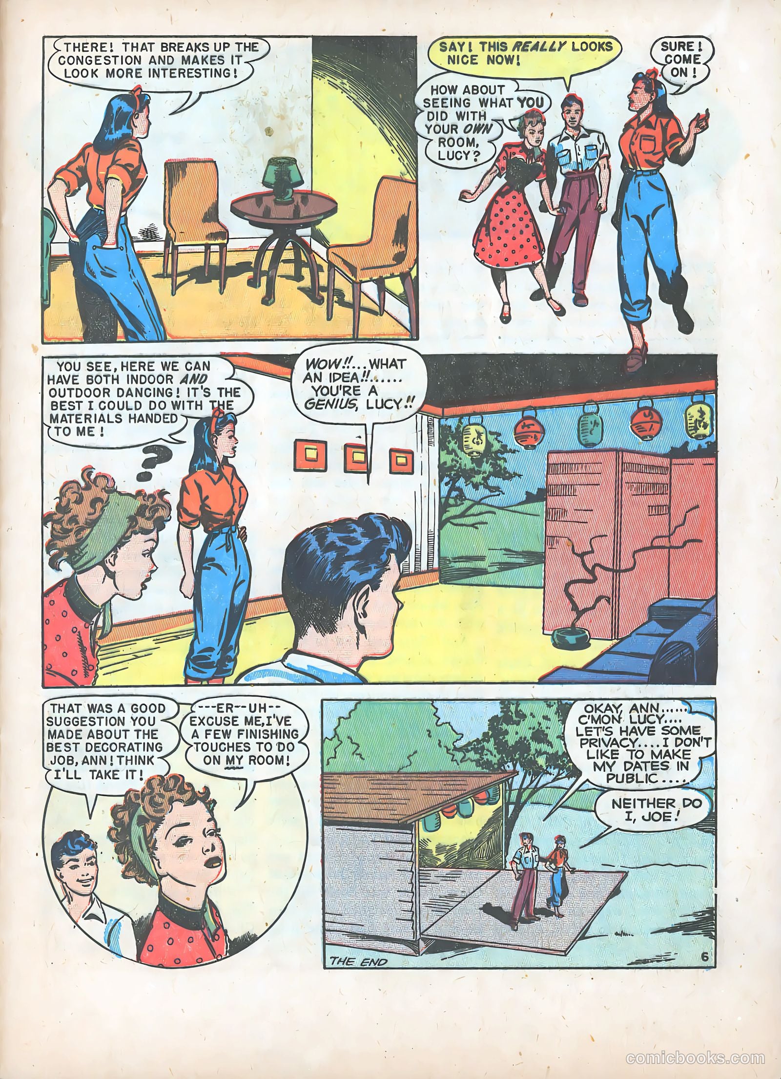 My Date Comics #4 (1948, Hillman) — page 35 of 53