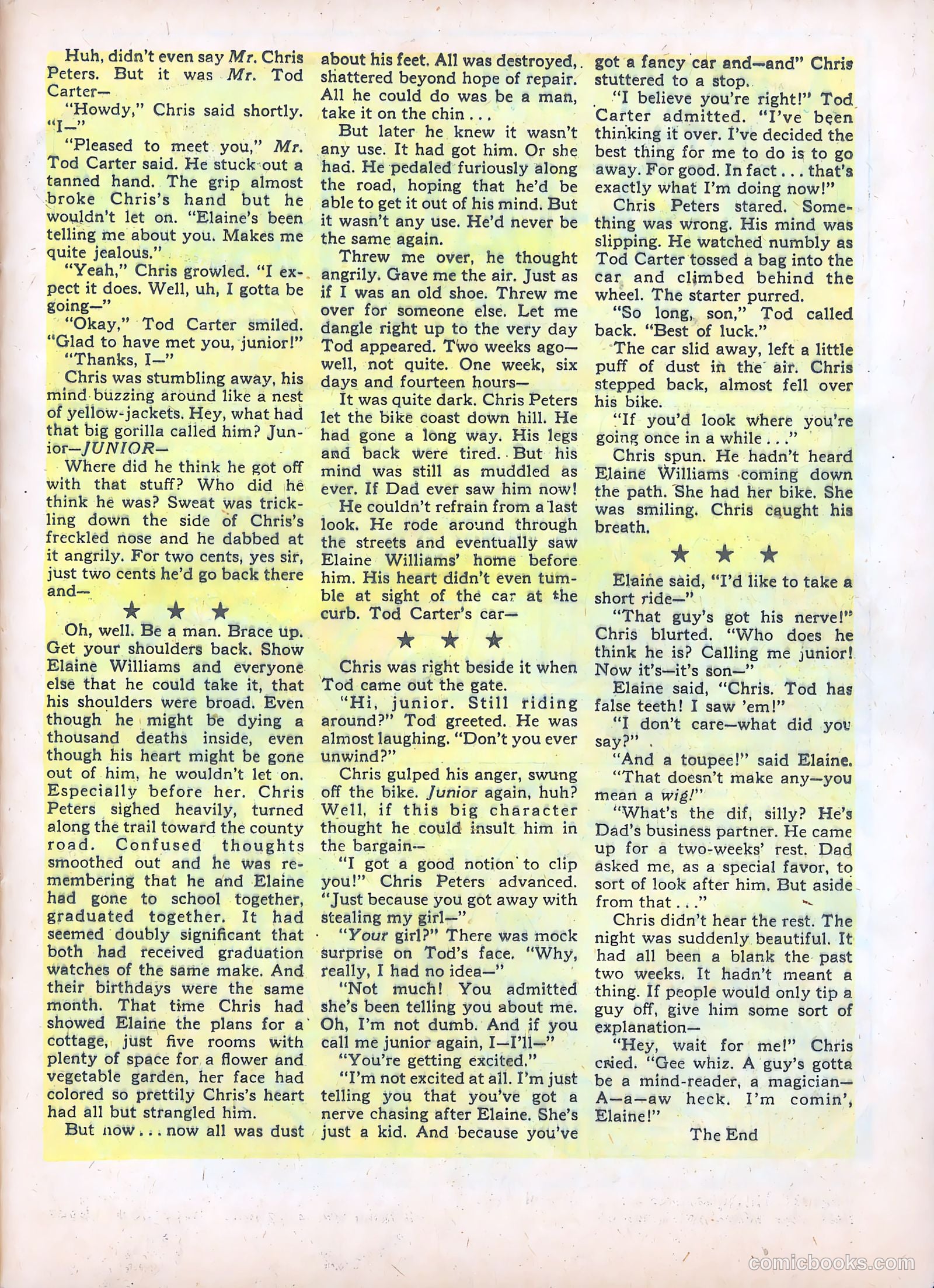 My Date Comics #4 (1948, Hillman) — page 37 of 53
