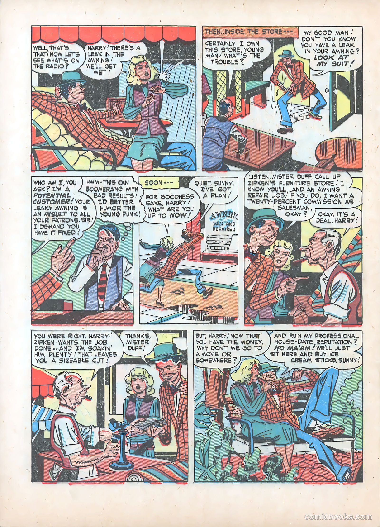 My Date Comics #4 (1948, Hillman) — page 40 of 53
