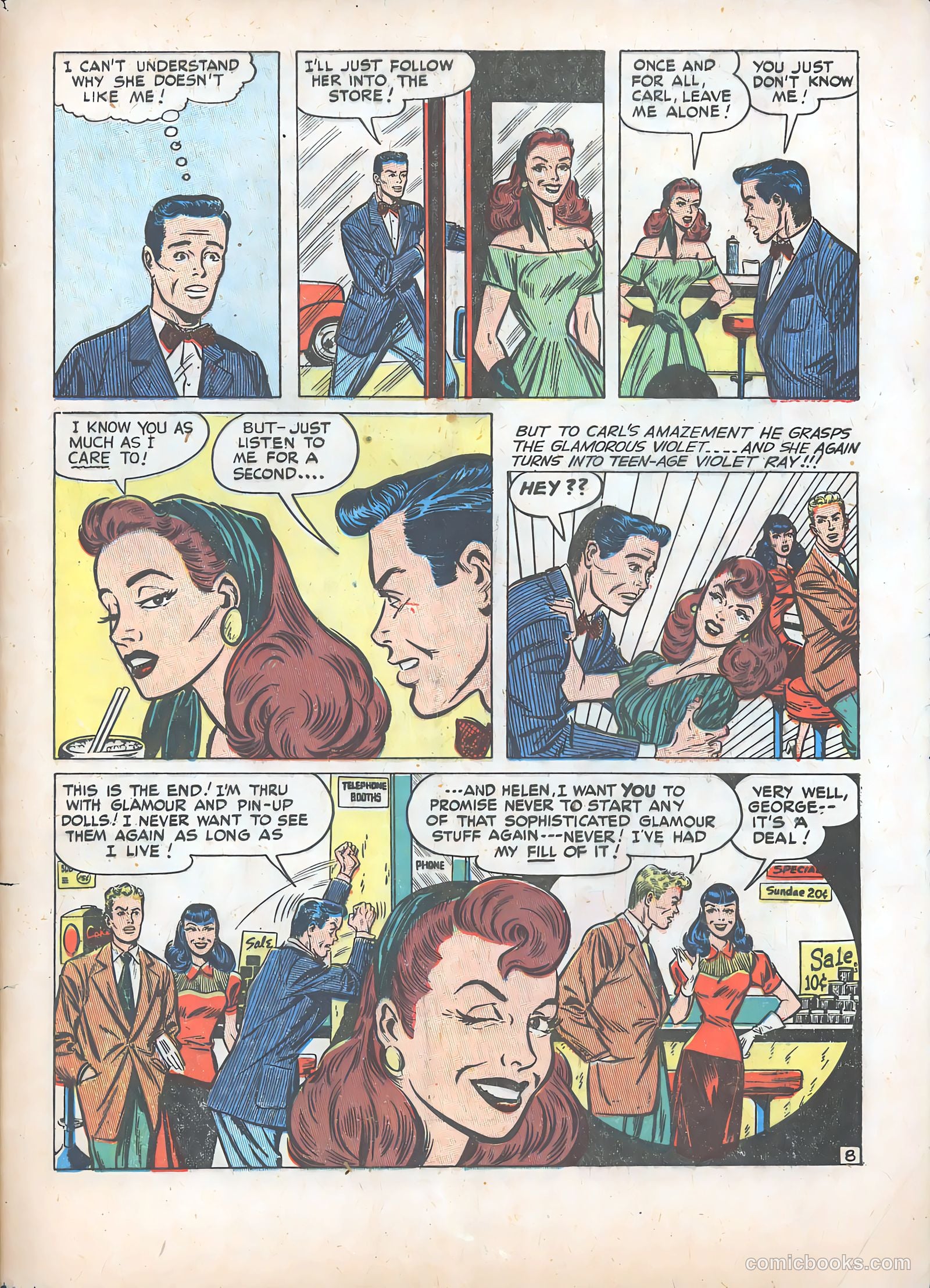 My Date Comics #4 (1948, Hillman) — page 49 of 53
