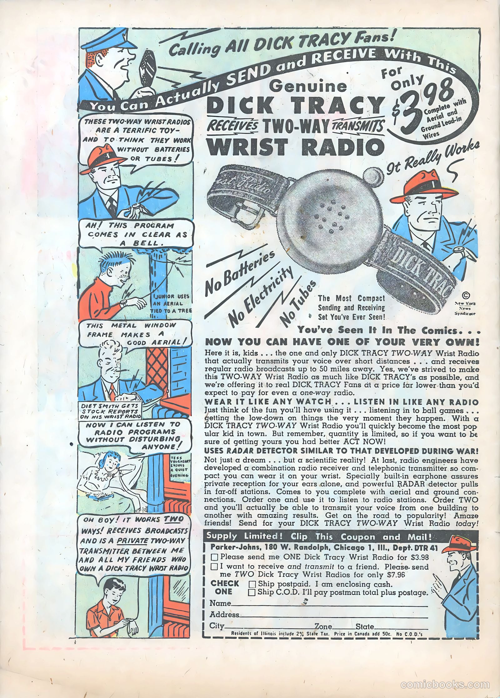 My Date Comics #4 (1948, Hillman) — page 50 of 53