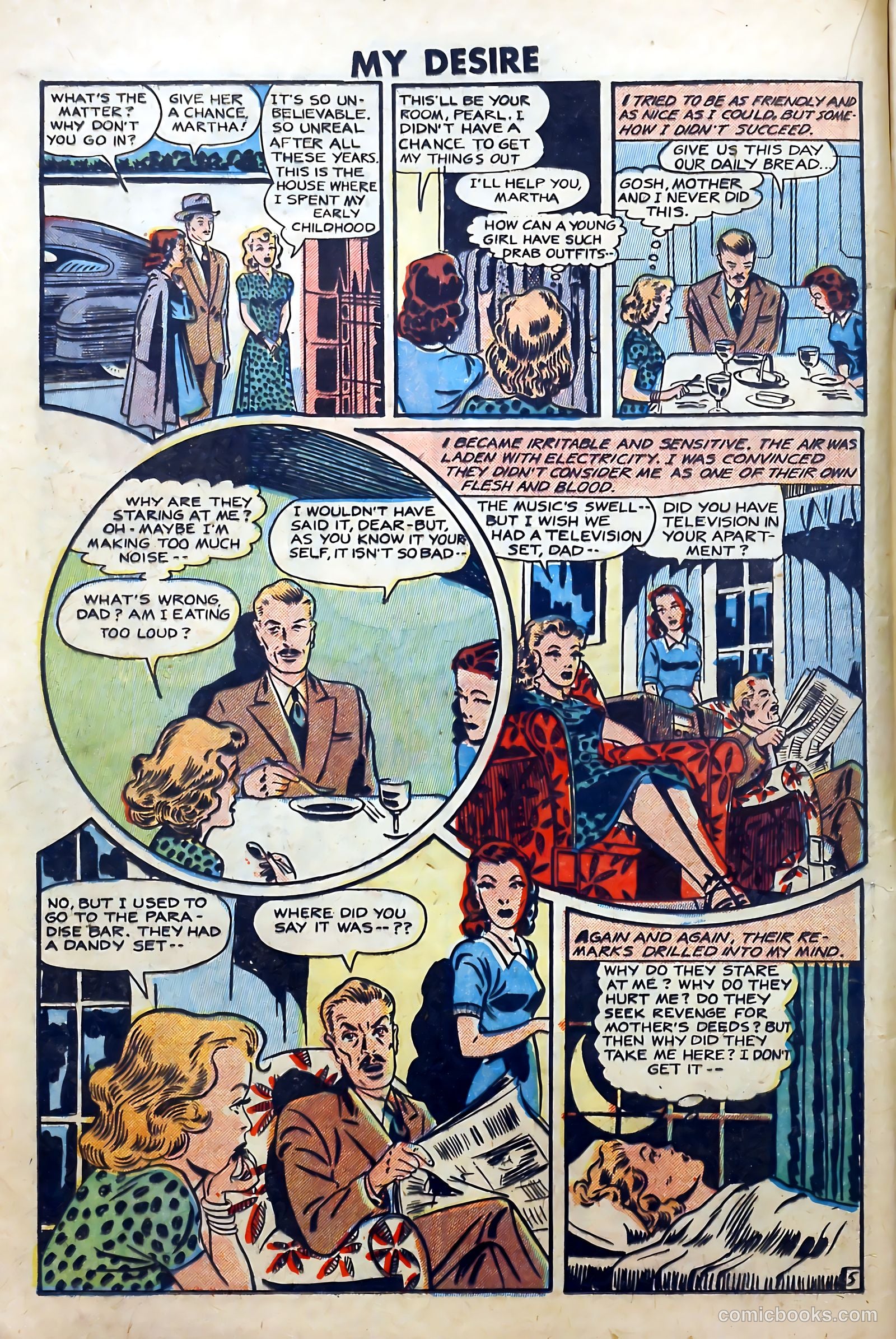 My Desire, Intimate Confessions #31 (1949) — page 16 of 36