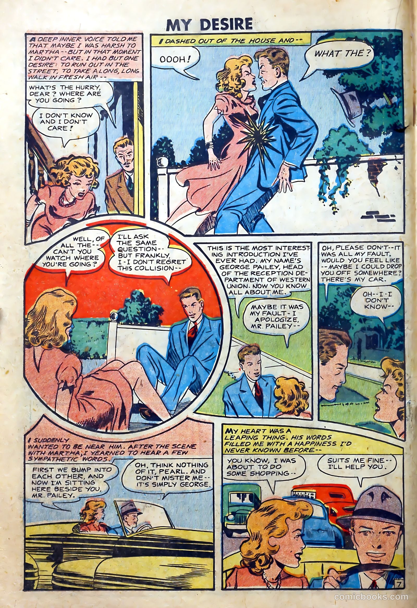 My Desire, Intimate Confessions #31 (1949) — page 18 of 36