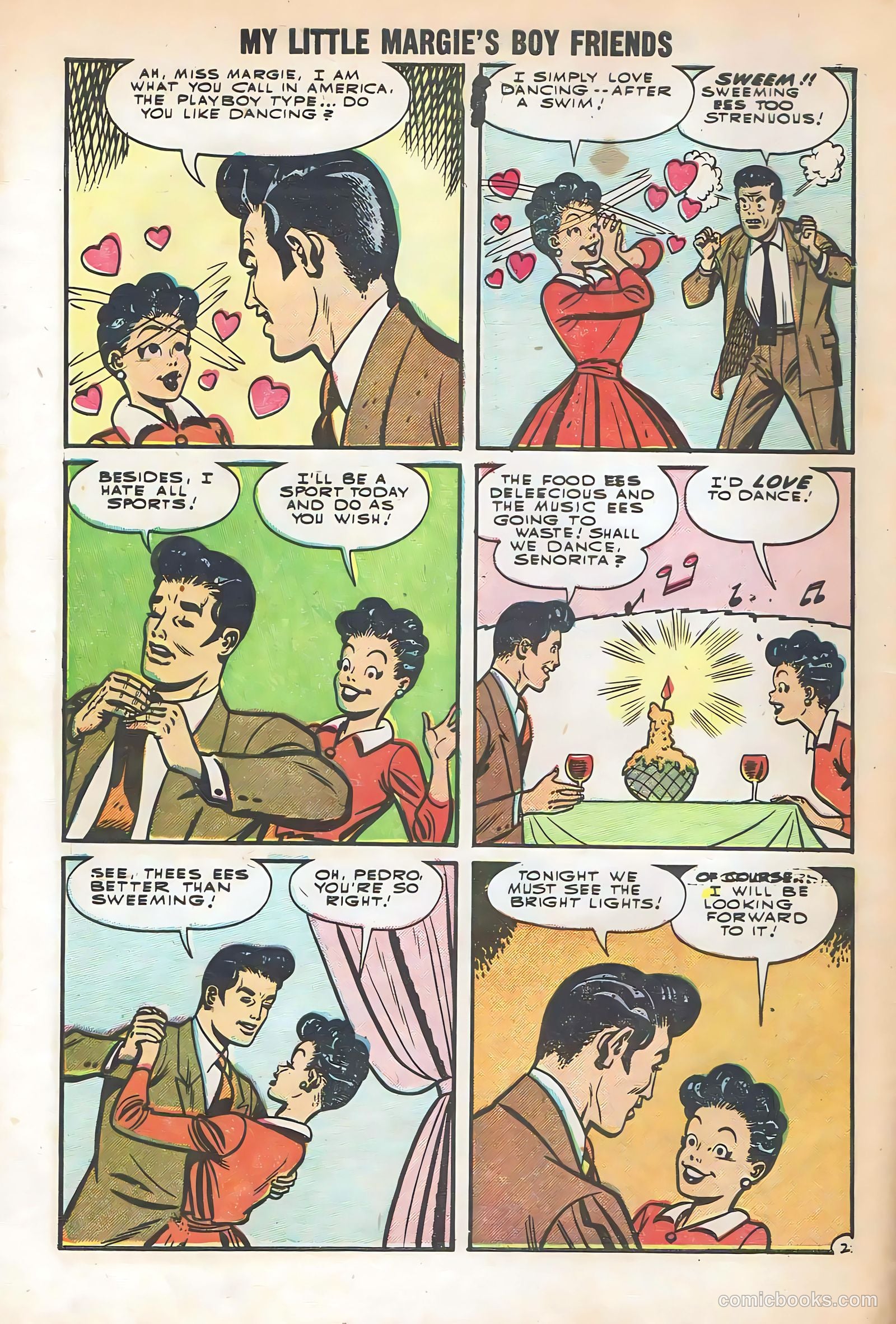 My Little Margie #1 (1954) — page 4 of 36