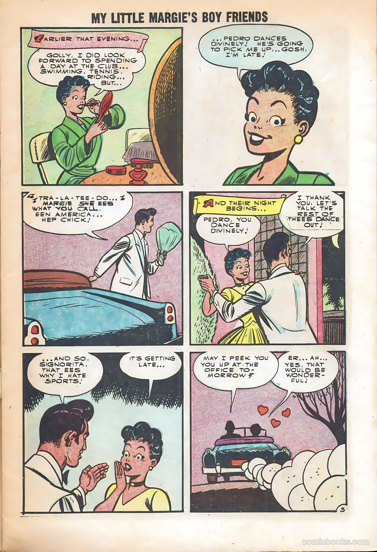 My Little Margie #1 (1954) — page 5 of 36