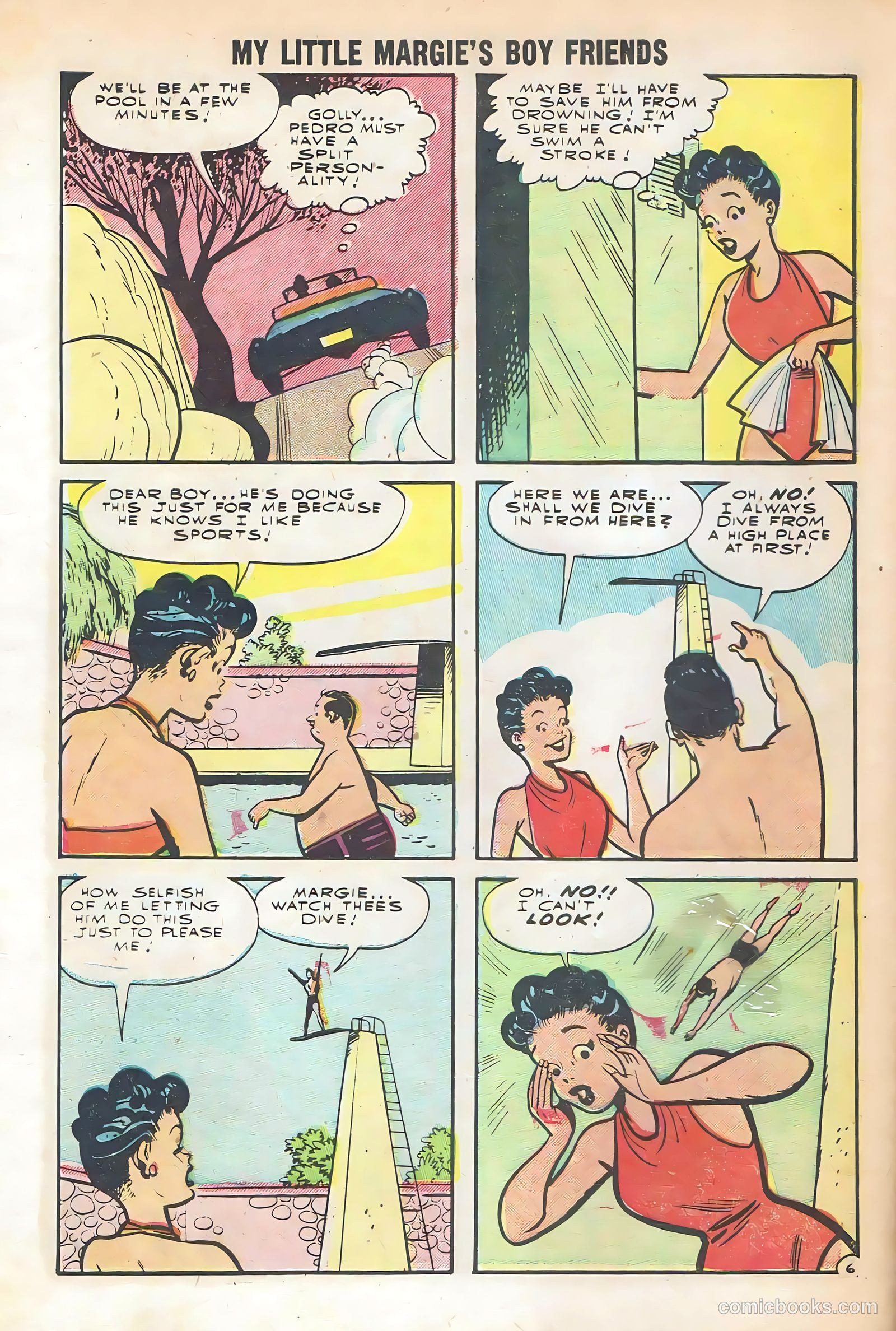 My Little Margie #1 (1954) — page 8 of 36