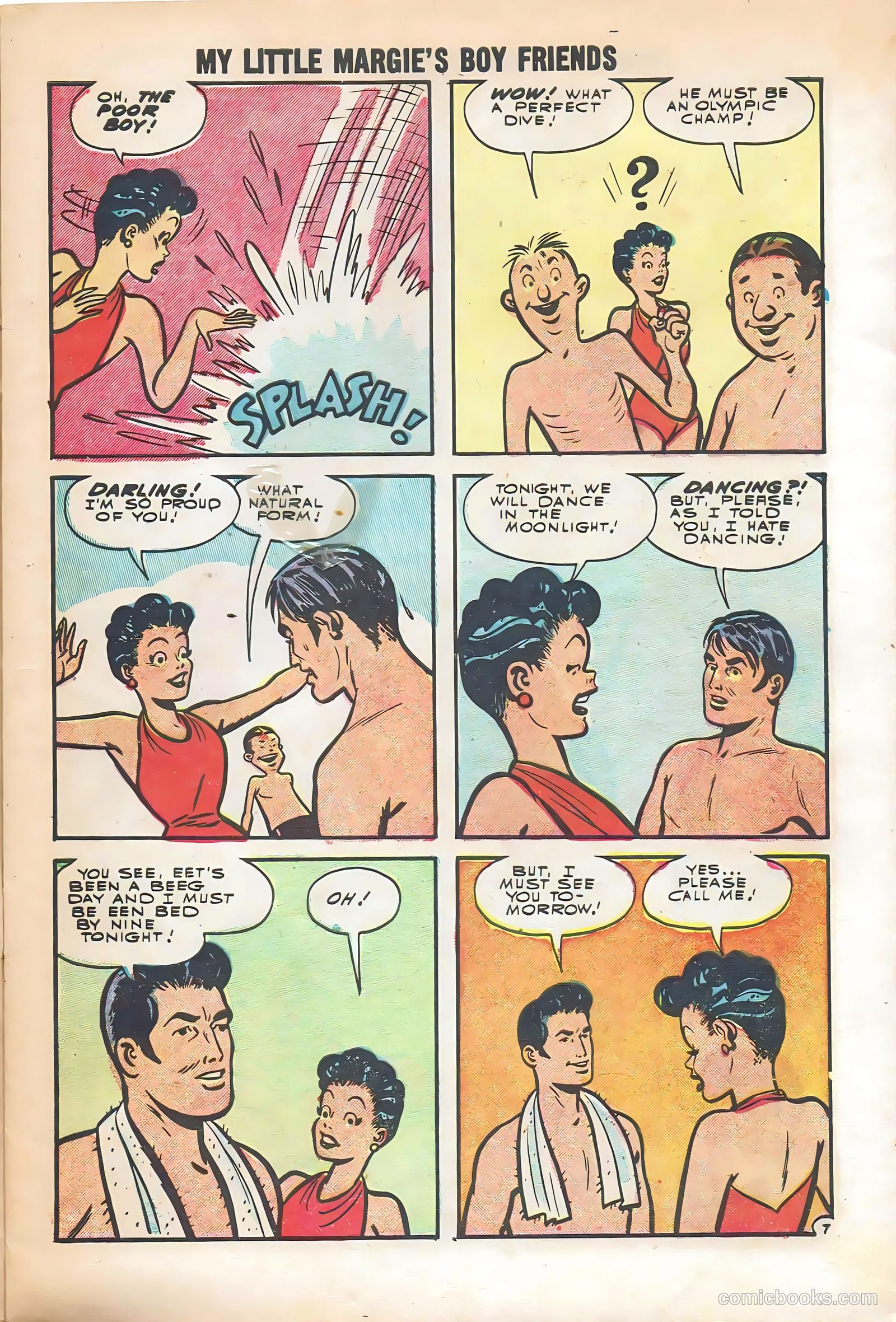 My Little Margie #1 (1954) — page 9 of 36