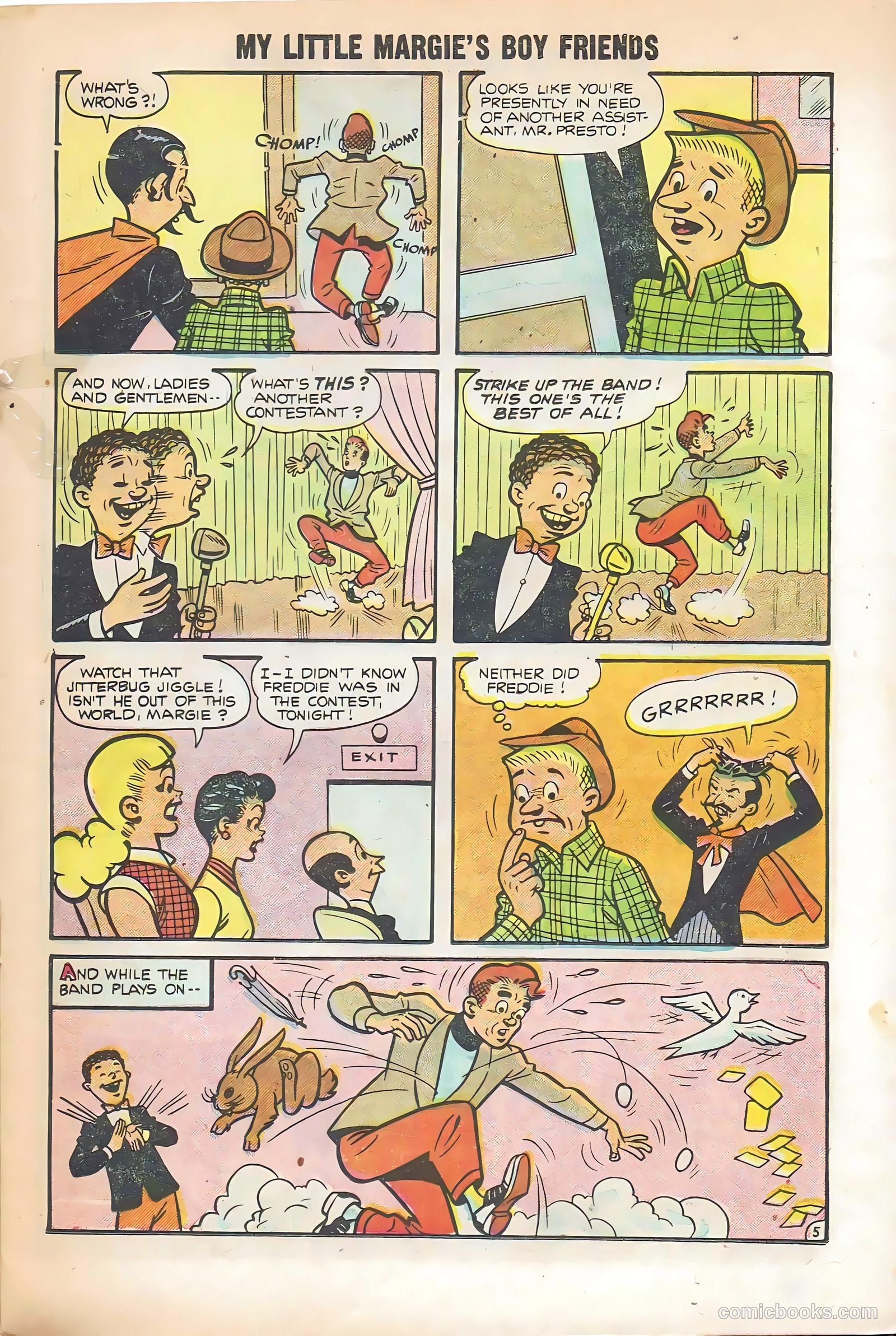My Little Margie #1 (1954) — page 15 of 36