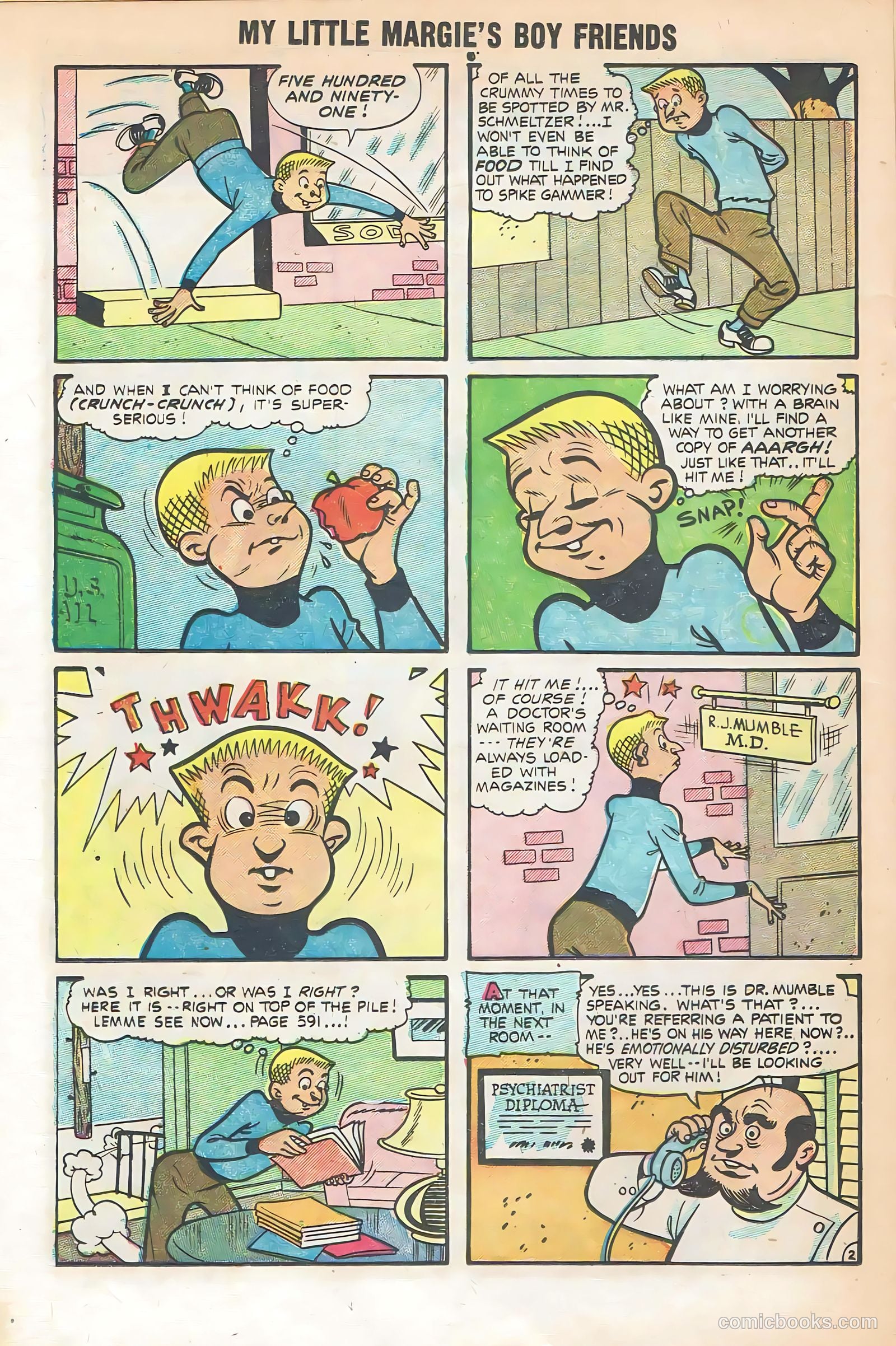 My Little Margie #1 (1954) — page 20 of 36