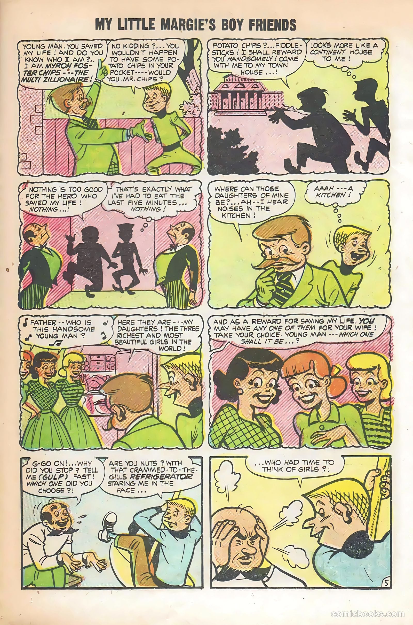 My Little Margie #1 (1954) — page 23 of 36