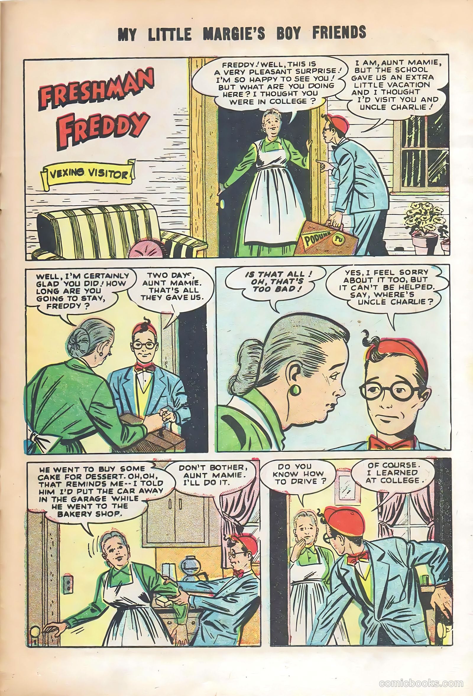 My Little Margie #1 (1954) — page 25 of 36