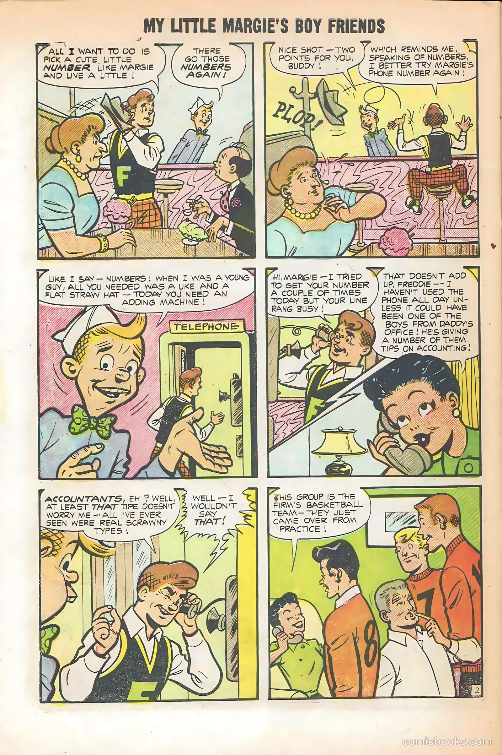 My Little Margie #1 (1954) — page 30 of 36