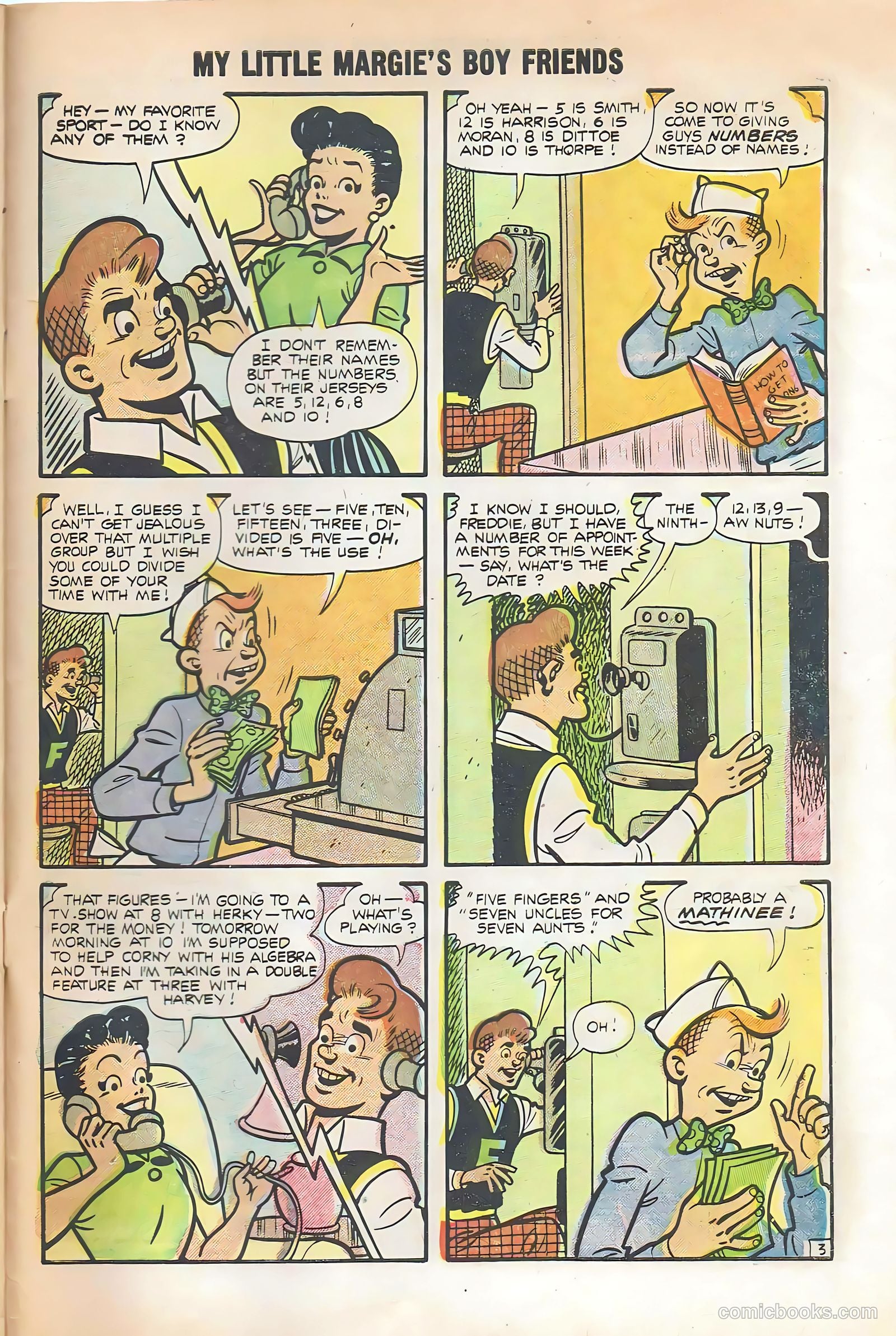 My Little Margie #1 (1954) — page 31 of 36