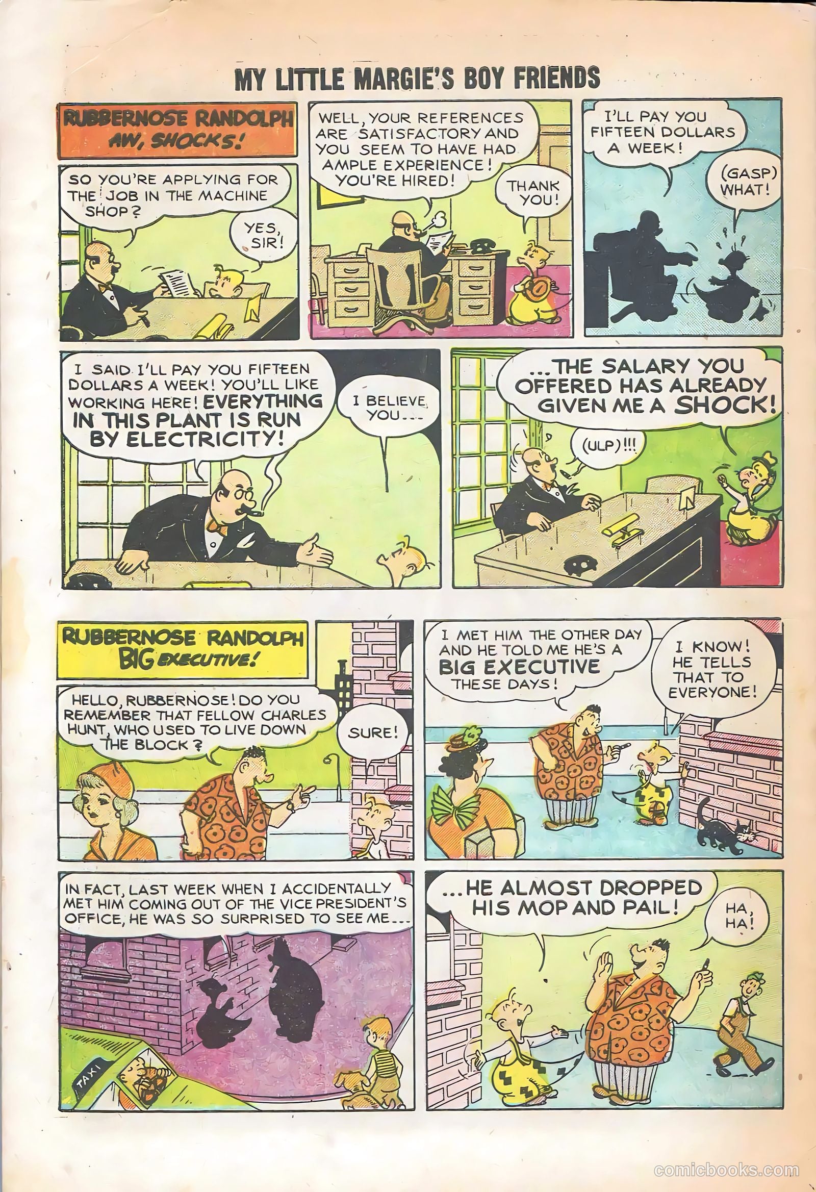 My Little Margie #1 (1954) — page 34 of 36