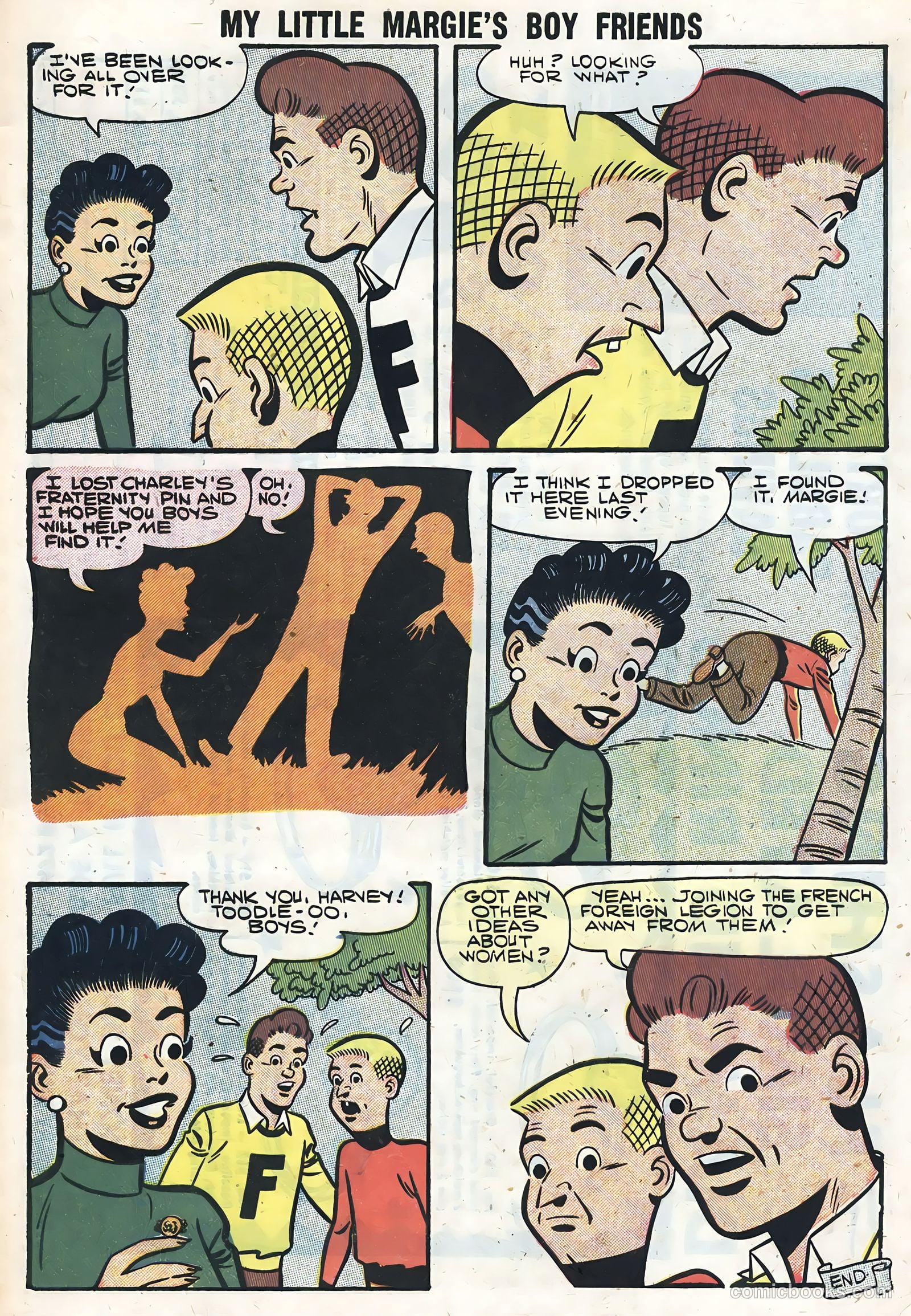 My Little Margie #11 (1956) — page 33 of 36