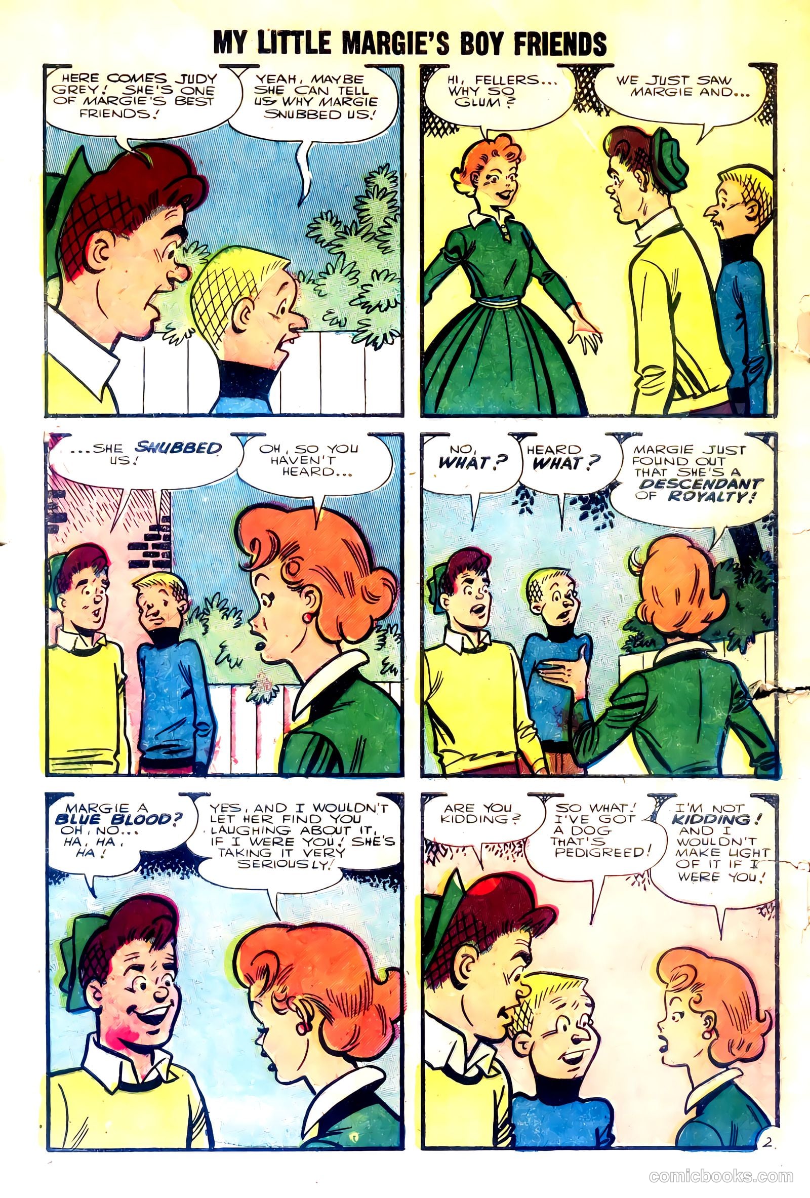 My Little Margie #4 (1954) — page 4 of 36