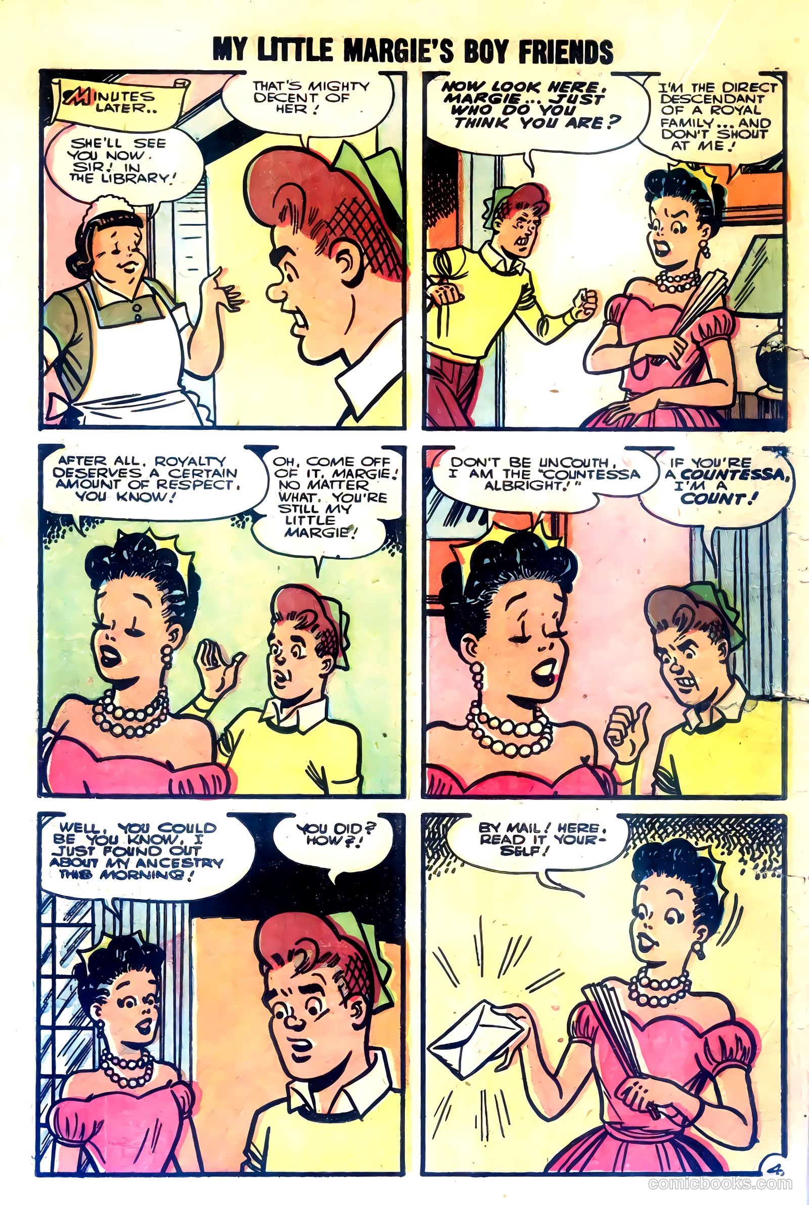 My Little Margie #4 (1954) — page 6 of 36