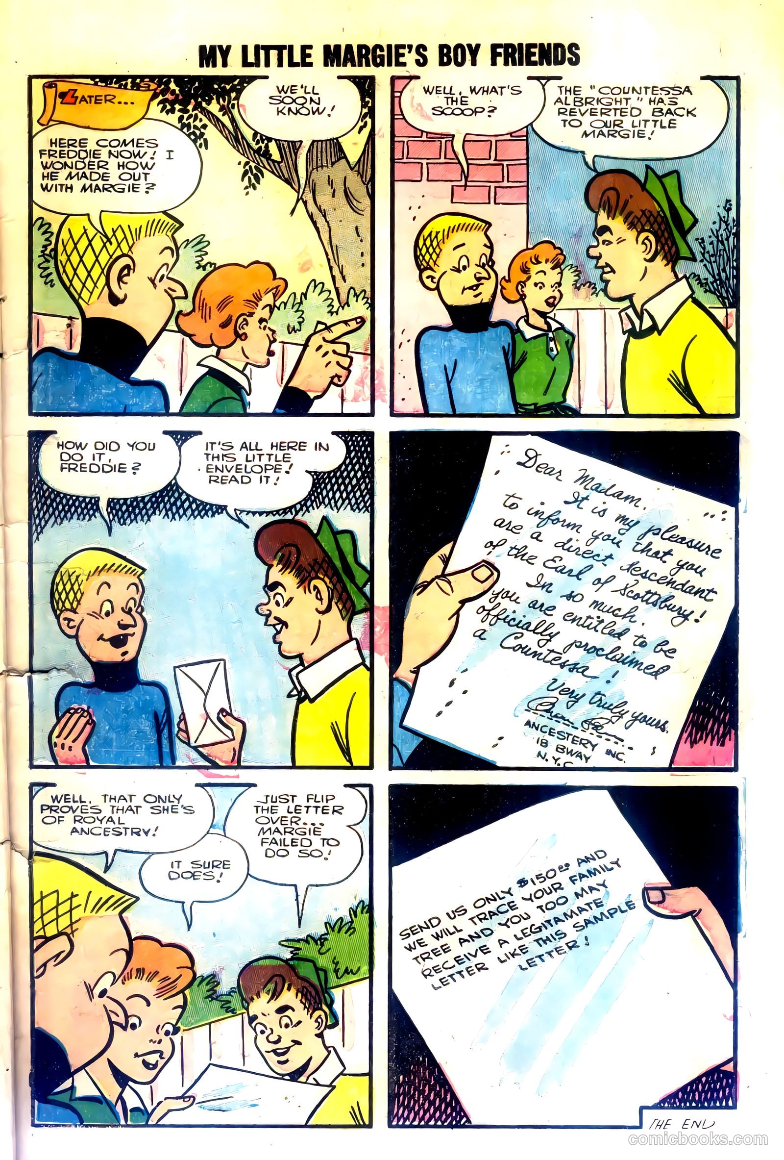 My Little Margie #4 (1954) — page 7 of 36