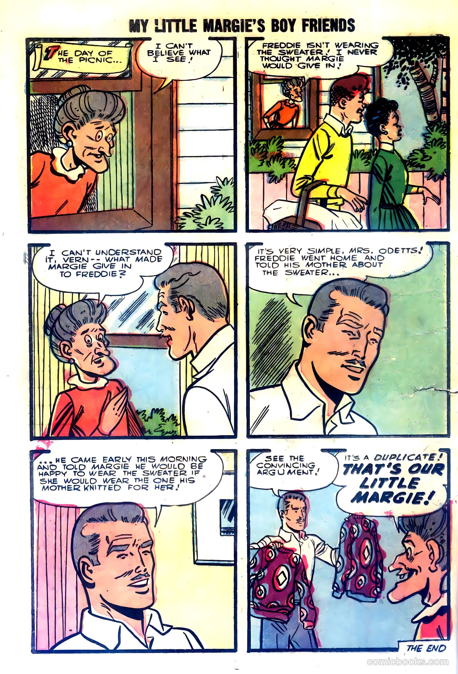 My Little Margie #4 (1954) — page 12 of 36