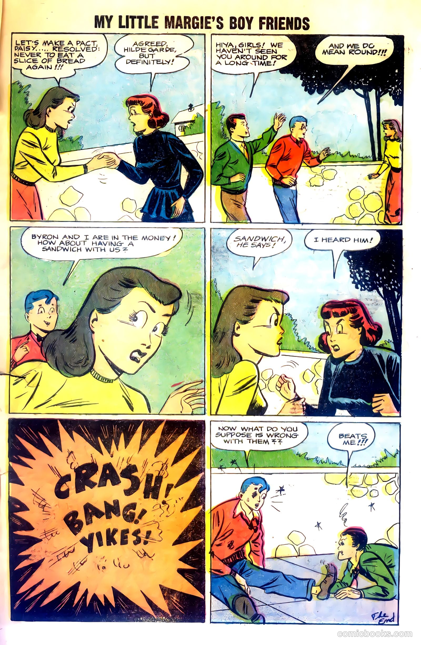 My Little Margie #4 (1954) — page 33 of 36