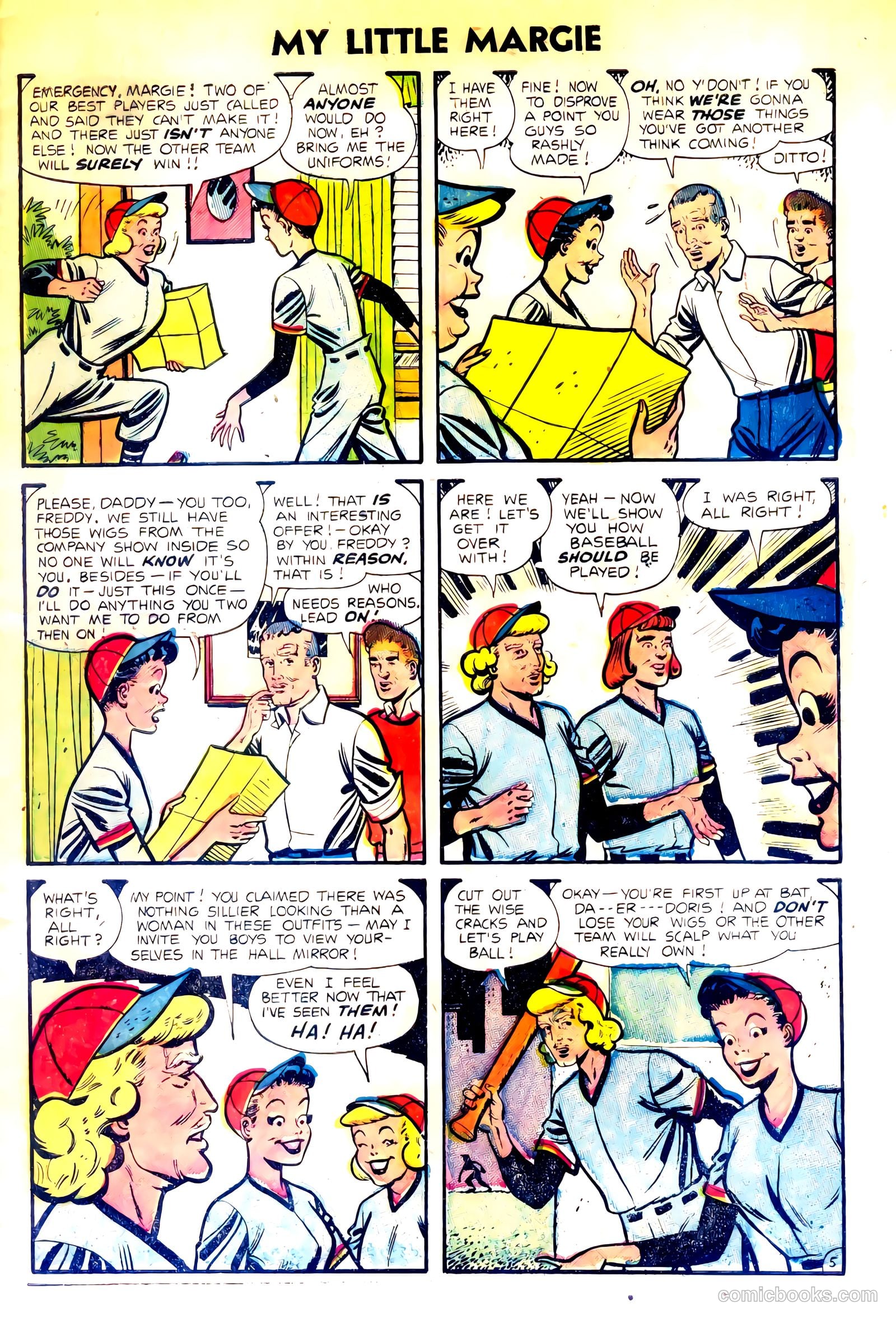 My Little Margie #5 (1955) — page 7